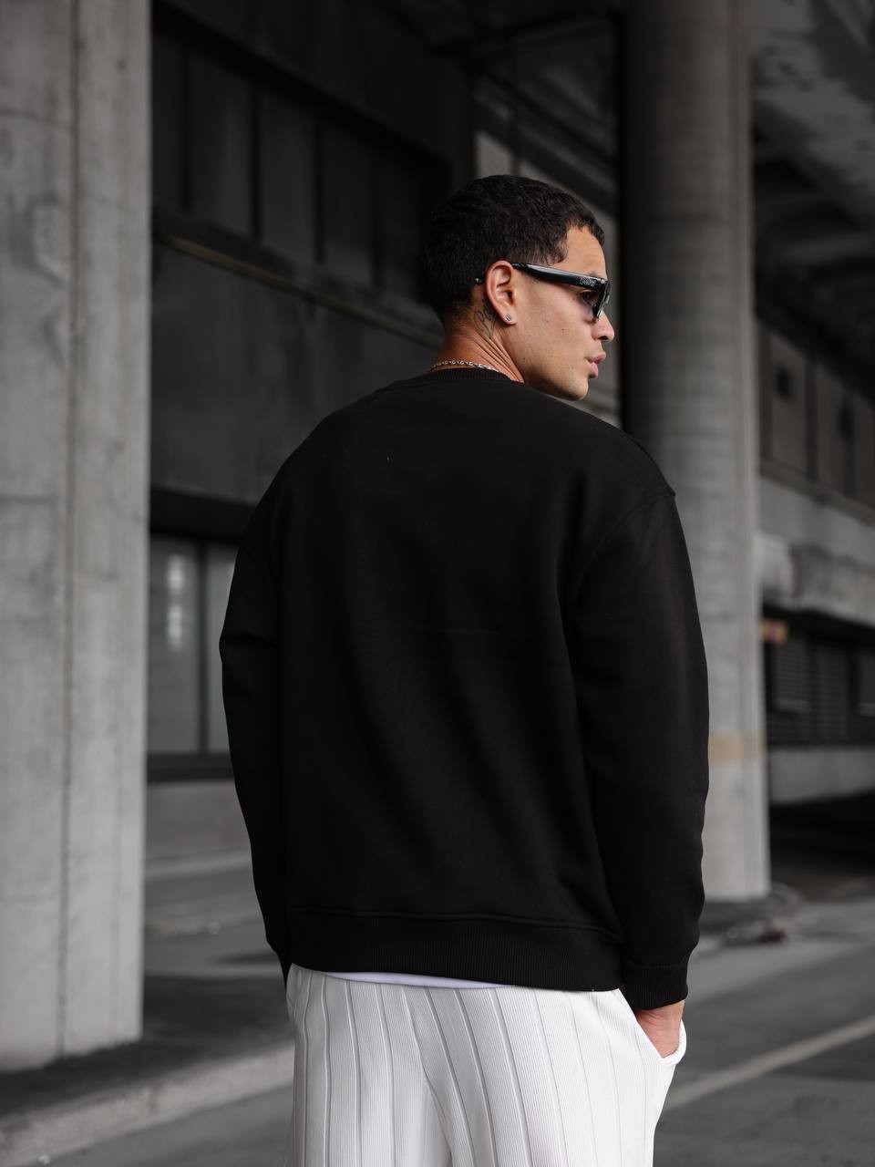 Erkek Oversize  Sweatshirt – Günlük ve Spor Stil