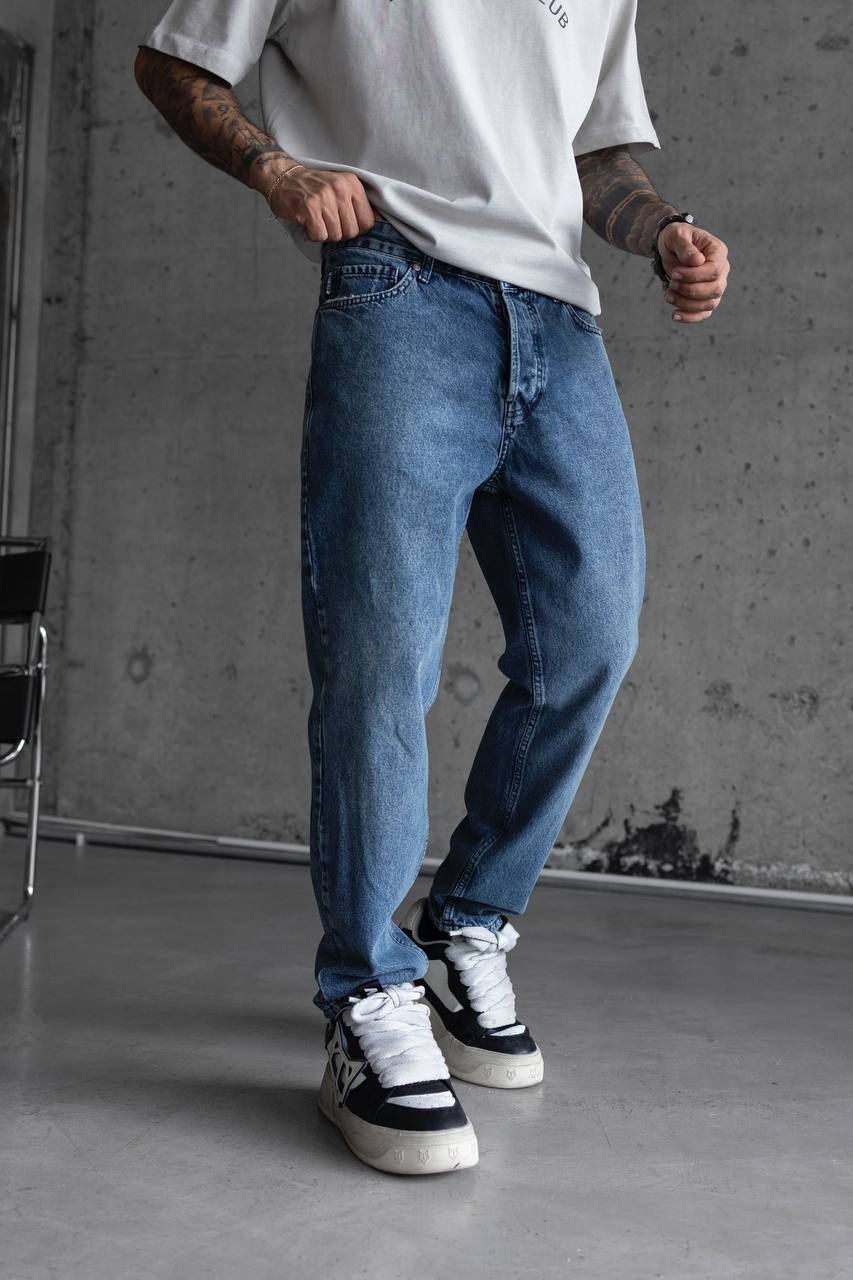 ERKEK LOOSE FİT KOT PANTOLON