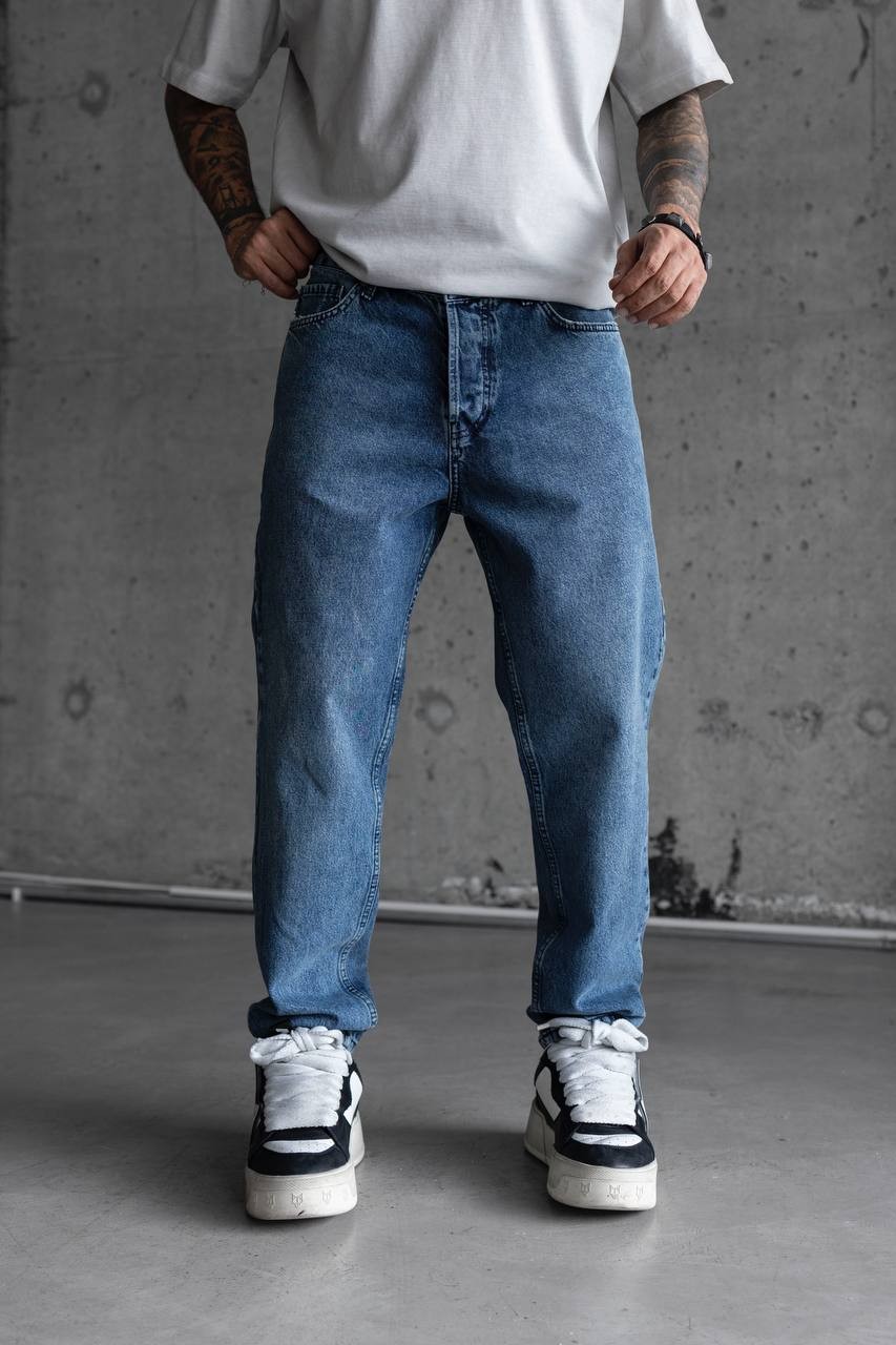 ERKEK LOOSE FİT KOT PANTOLON