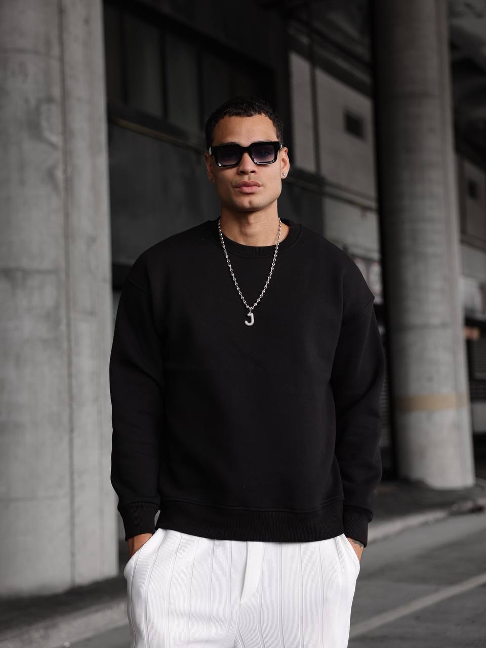 Erkek Oversize  Sweatshirt – Günlük ve Spor Stil