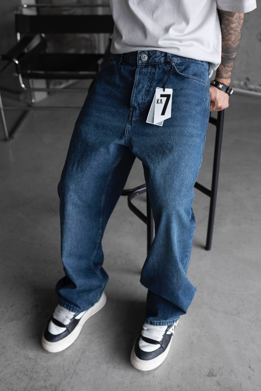 ERKEK BAGGY FİT KOT PANTALON