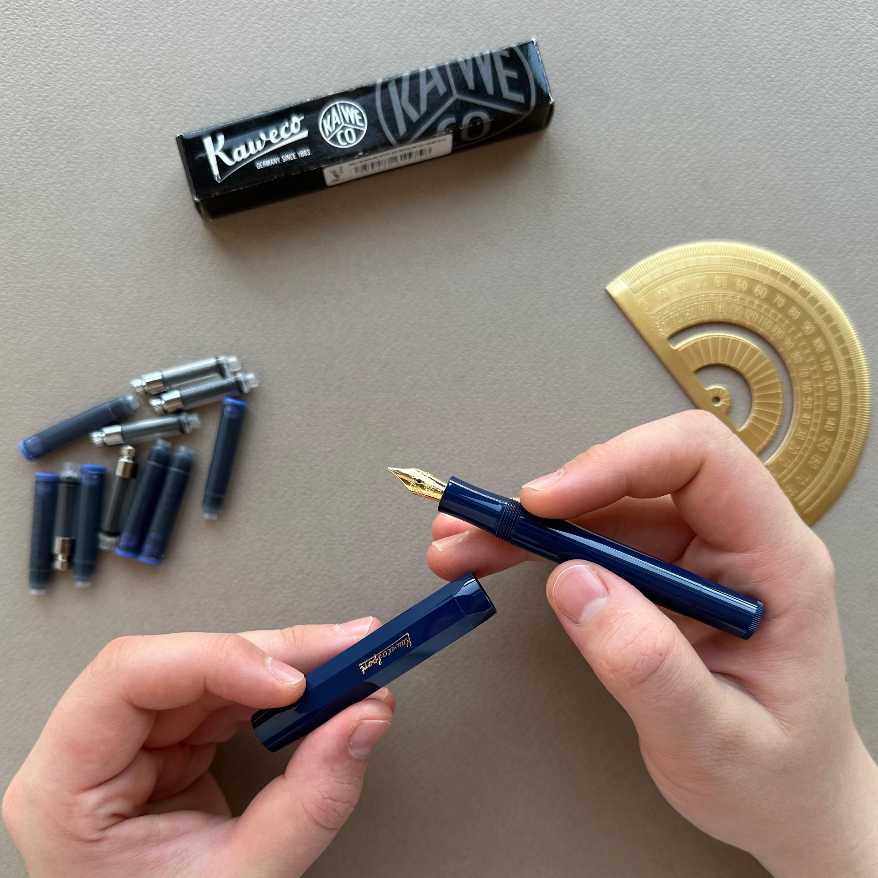 Kaweco Klasik Sport Dolma Kalem Mavi