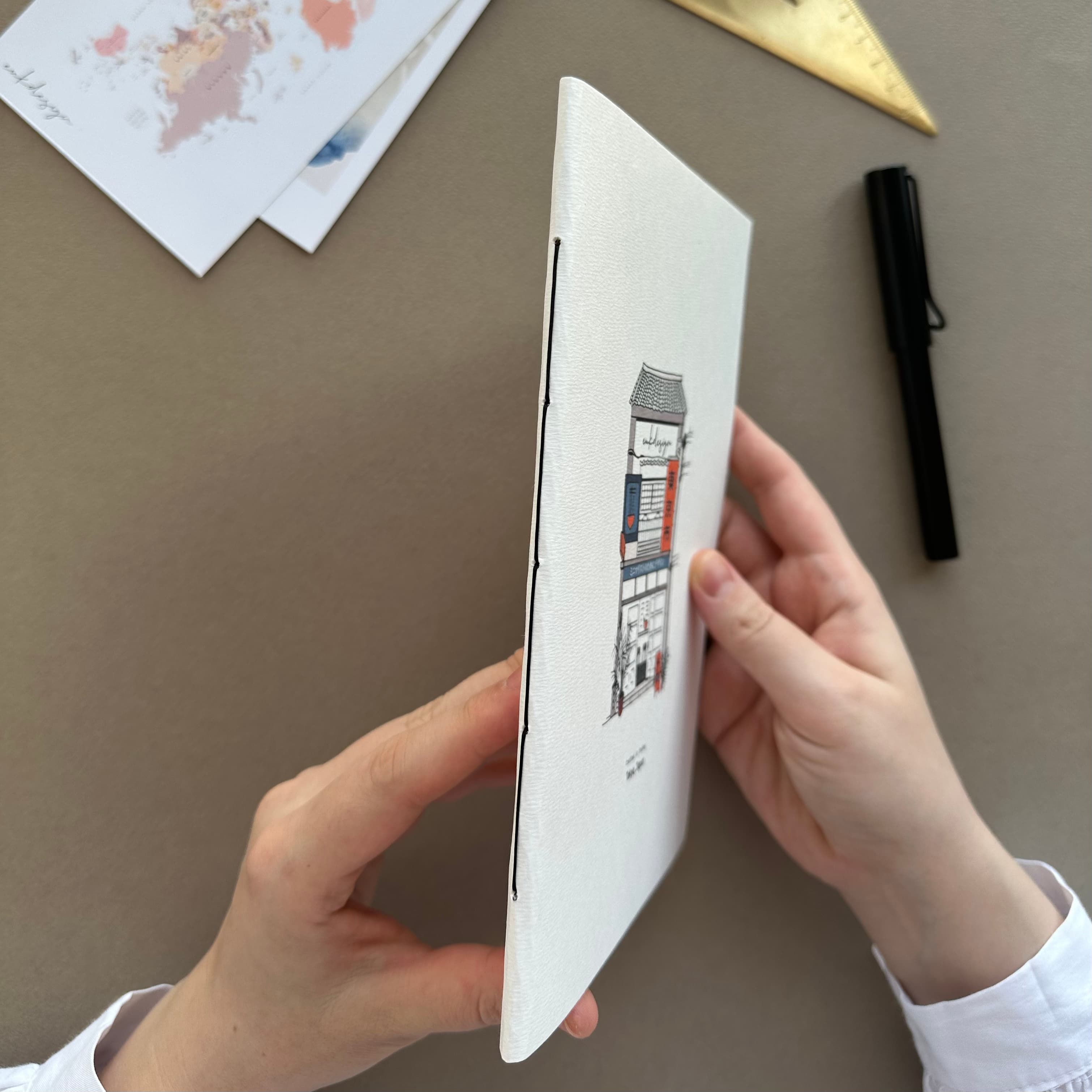 Eukdesign Studio Notebook – Minimalist Defter