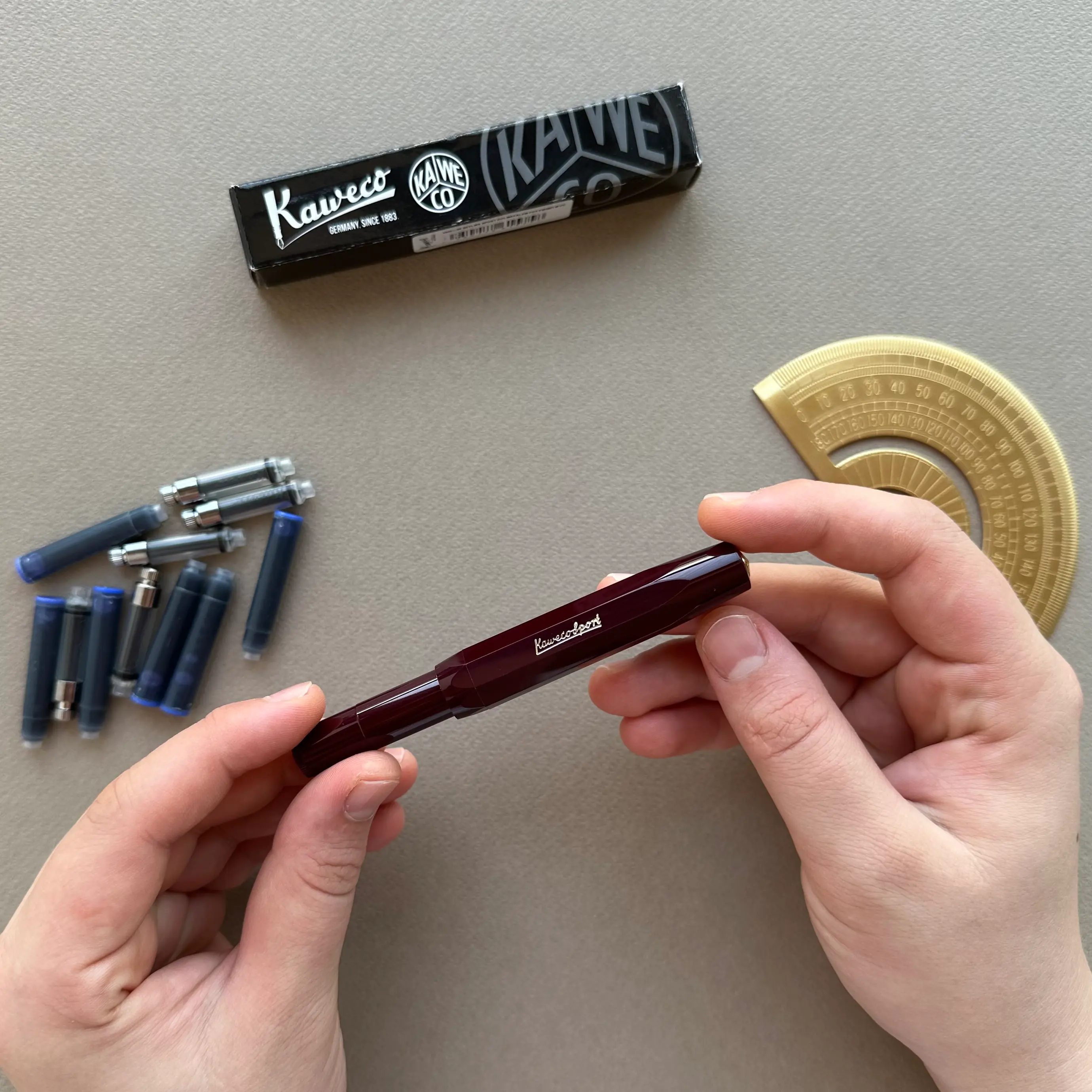 Kaweco Klasik Sport Dolma Kalem Bordo