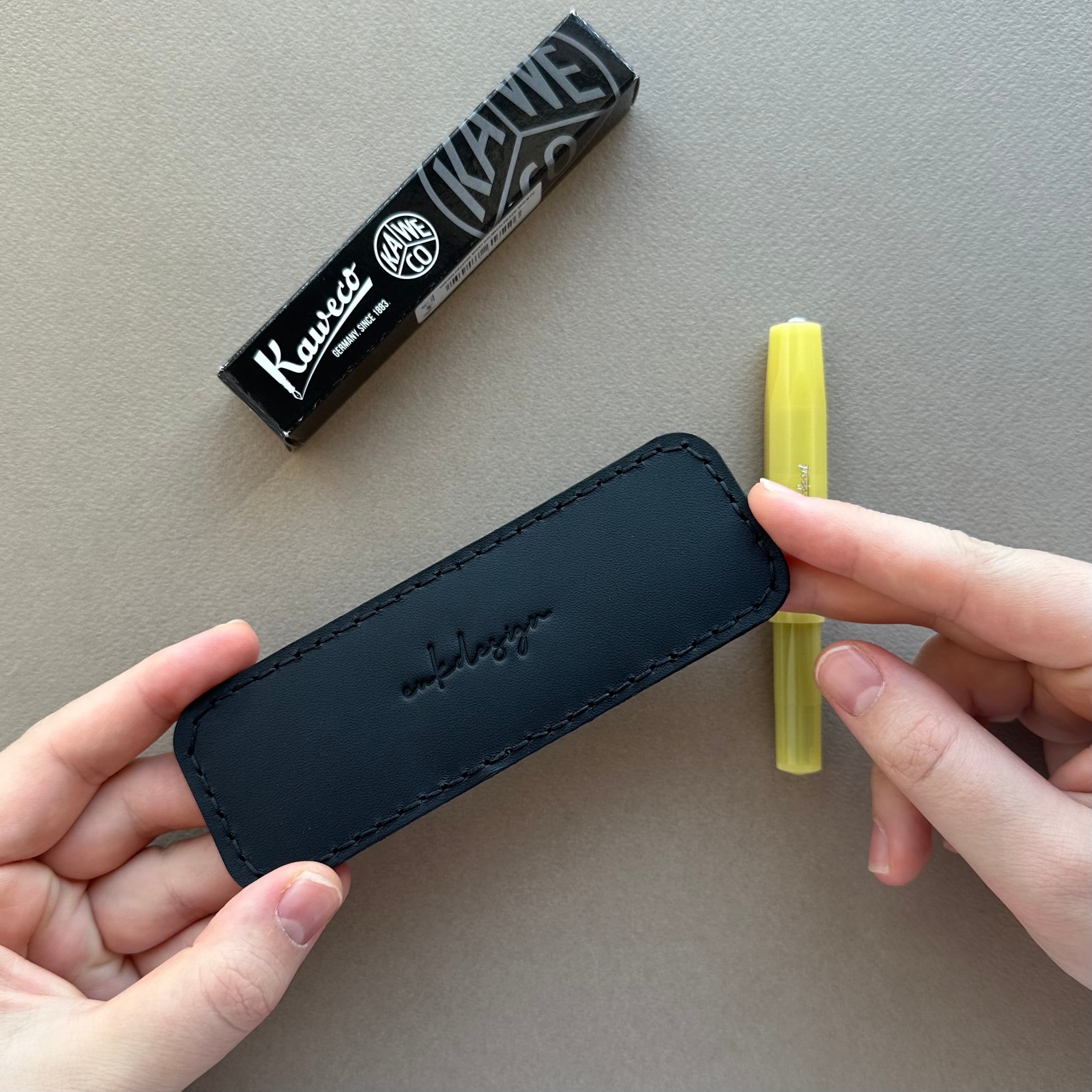 Kaweco Sport Serisi Deri Kılıf - Tekli