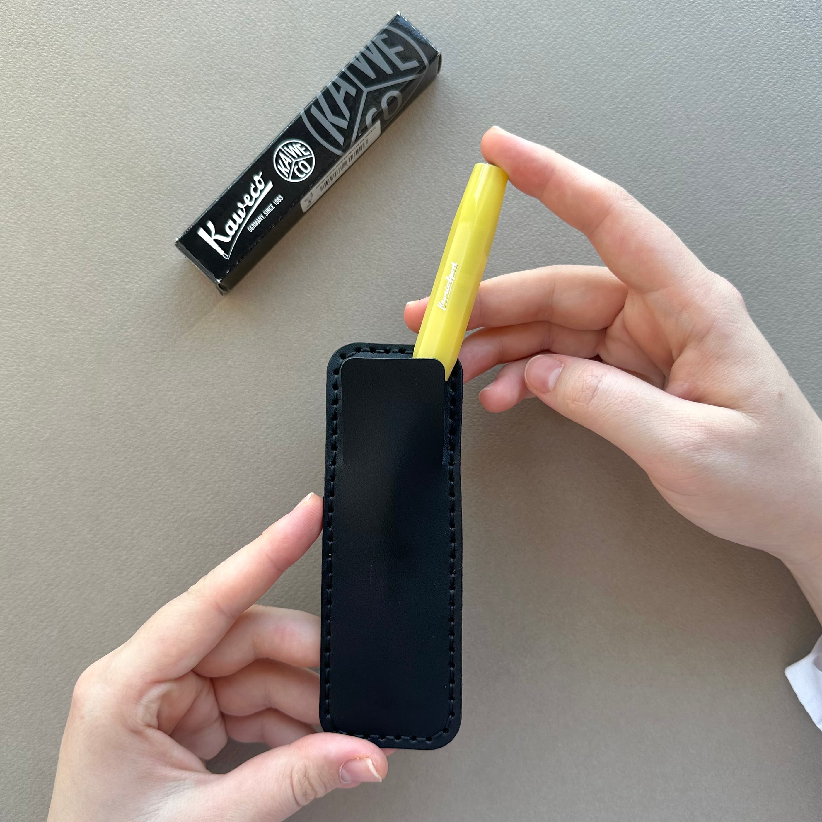 Kaweco Sport Serisi Deri Kılıf - Tekli