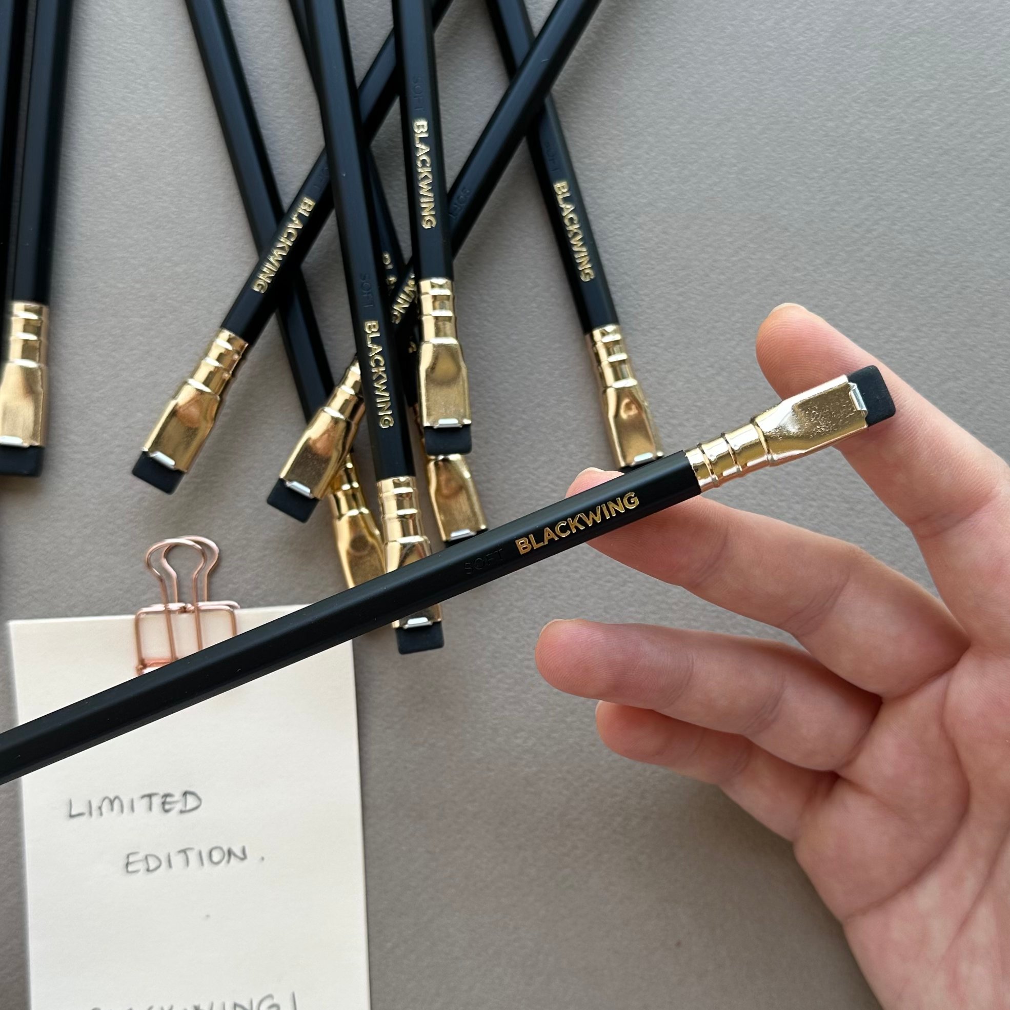 Blackwing Volumes Matte Black Kurşun Kalem