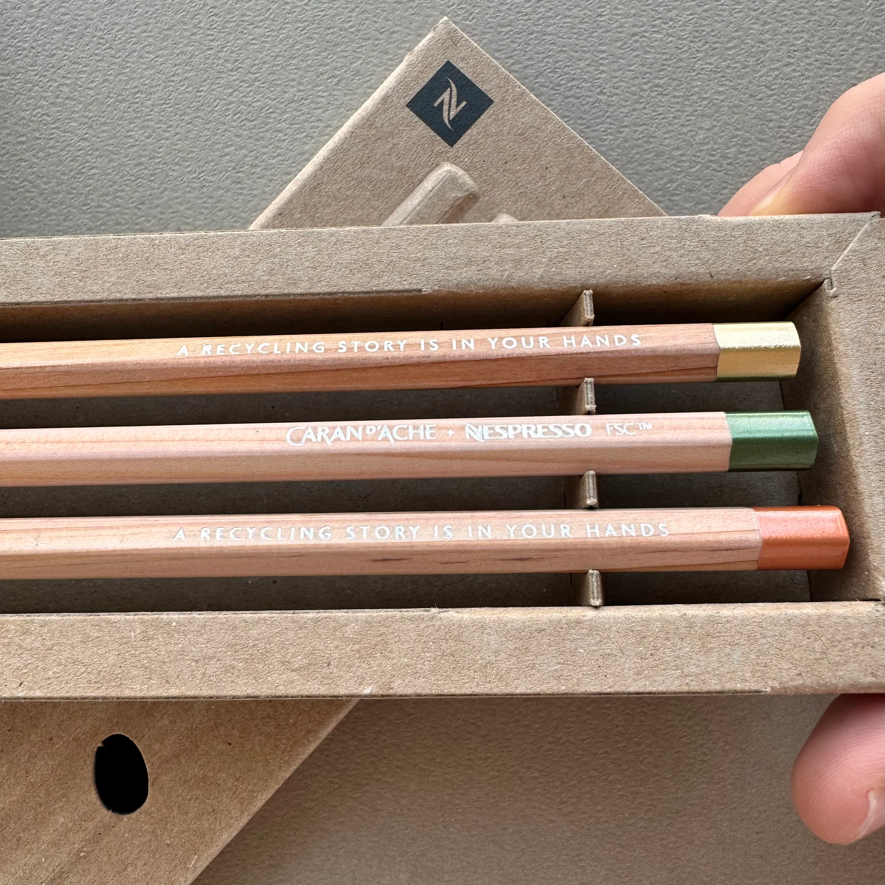 Caran d’Ache x Nespresso 4. Nesil Limited Edition – Swiss Wood Kurşun Kalem