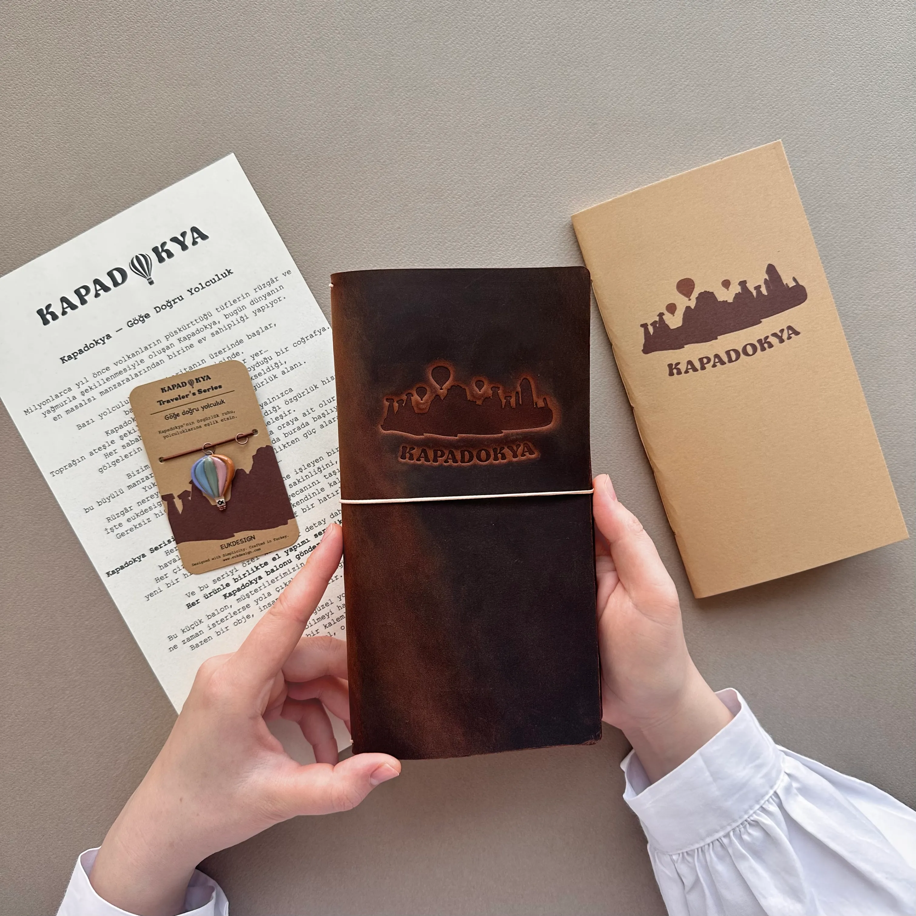 Traveler’s Notebook Cover - Kapadokya Edition ( Regular Size )