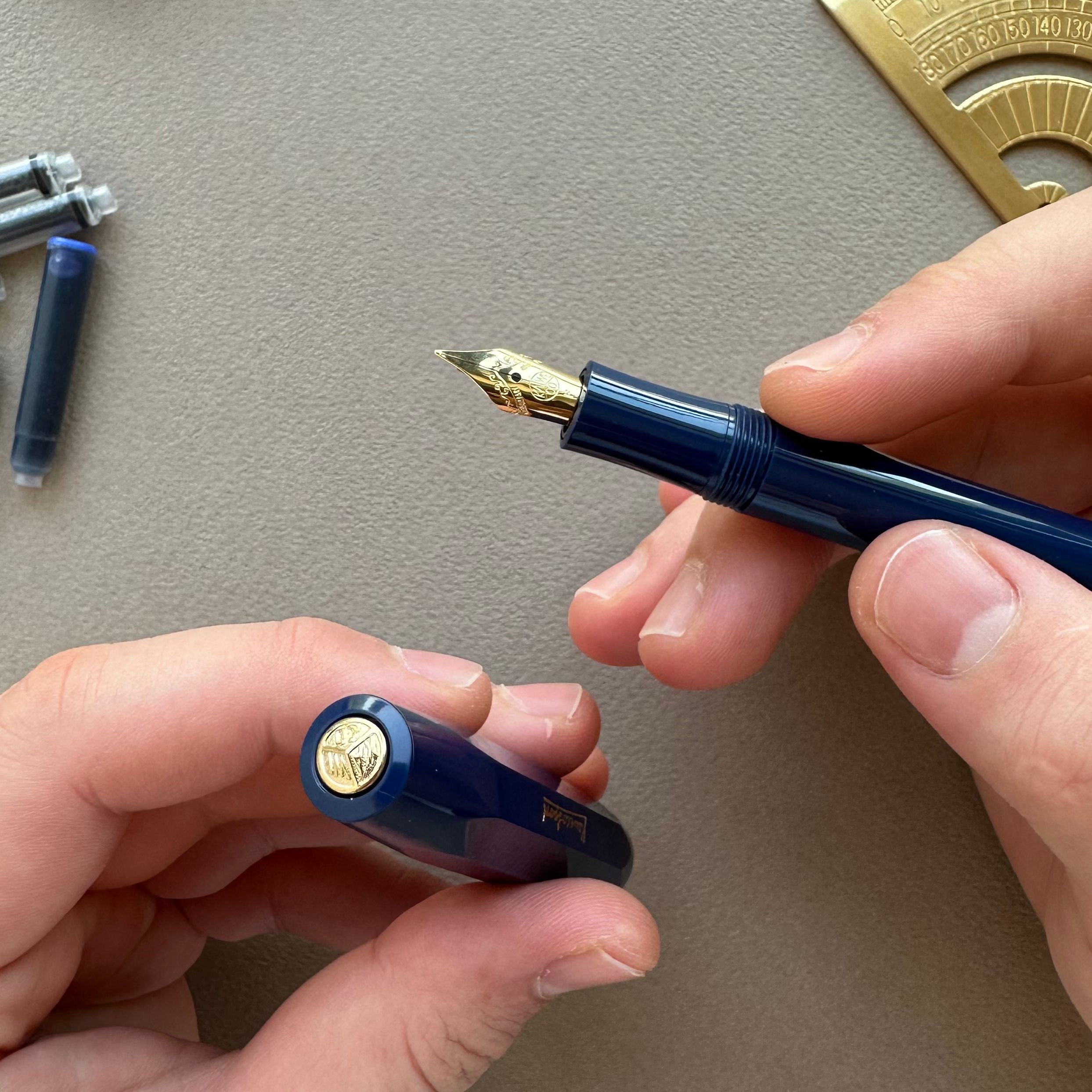 Kaweco Klasik Sport Dolma Kalem Mavi
