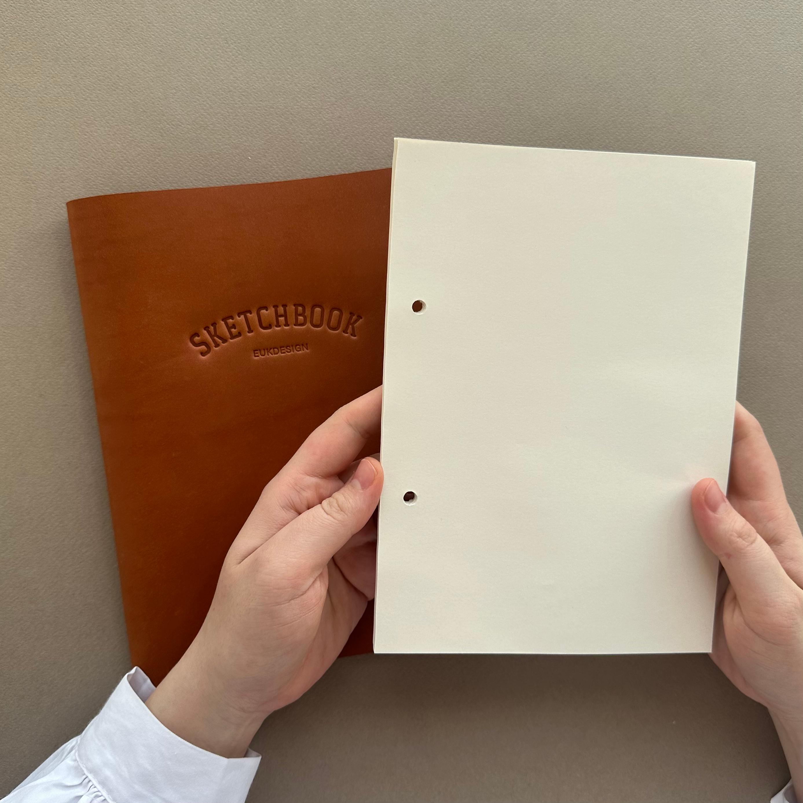 Sketchbook Refil – Ivory Düz Sayfa