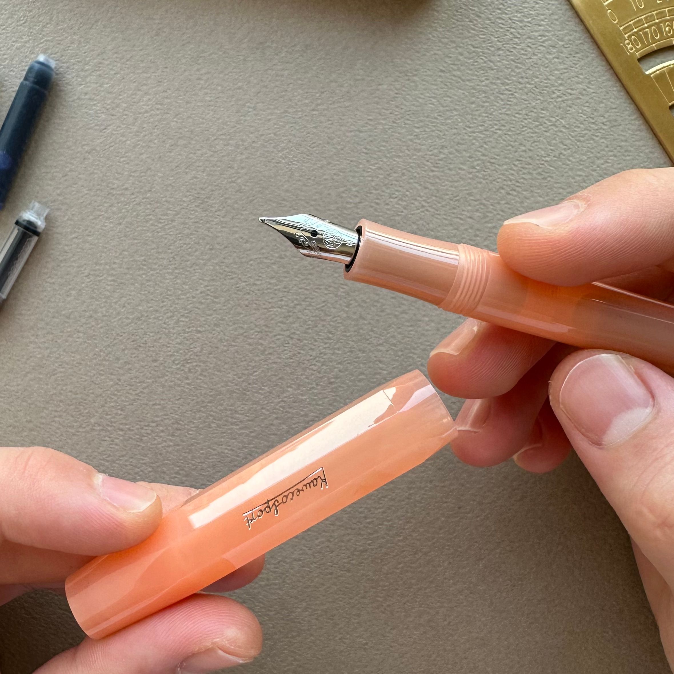 Kaweco Frosted Sport Dolma Kalem Şeftali