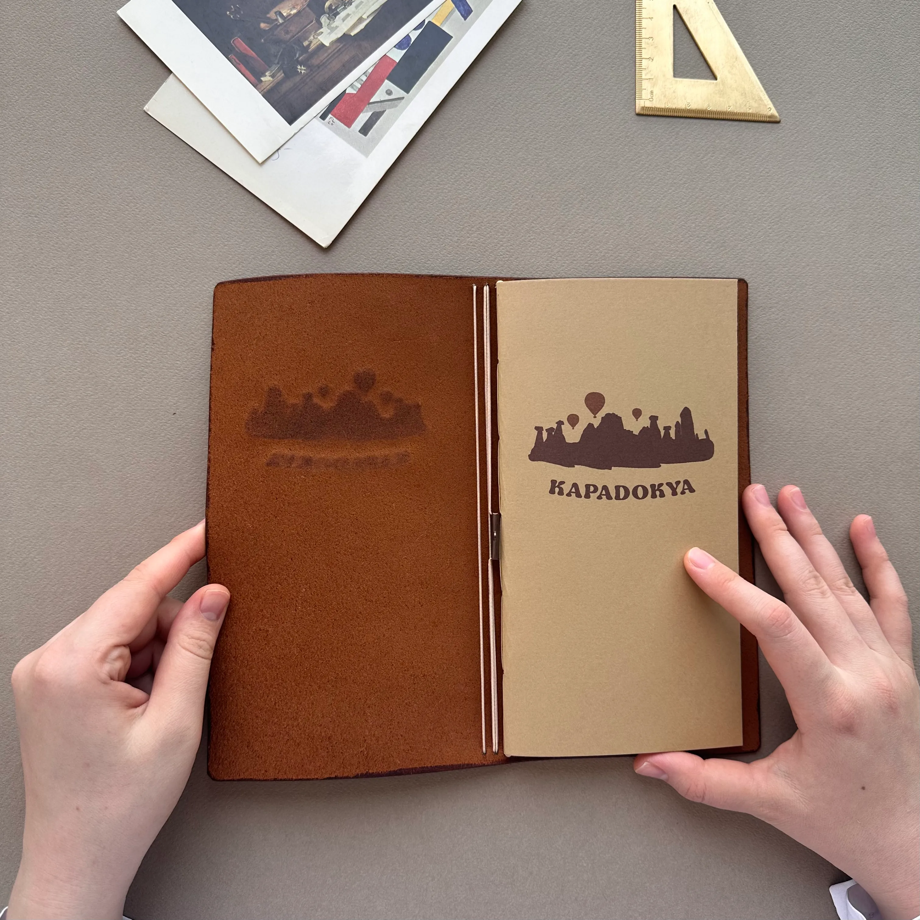 Traveler’s Notebook Cover - Kapadokya Edition ( Regular Size )