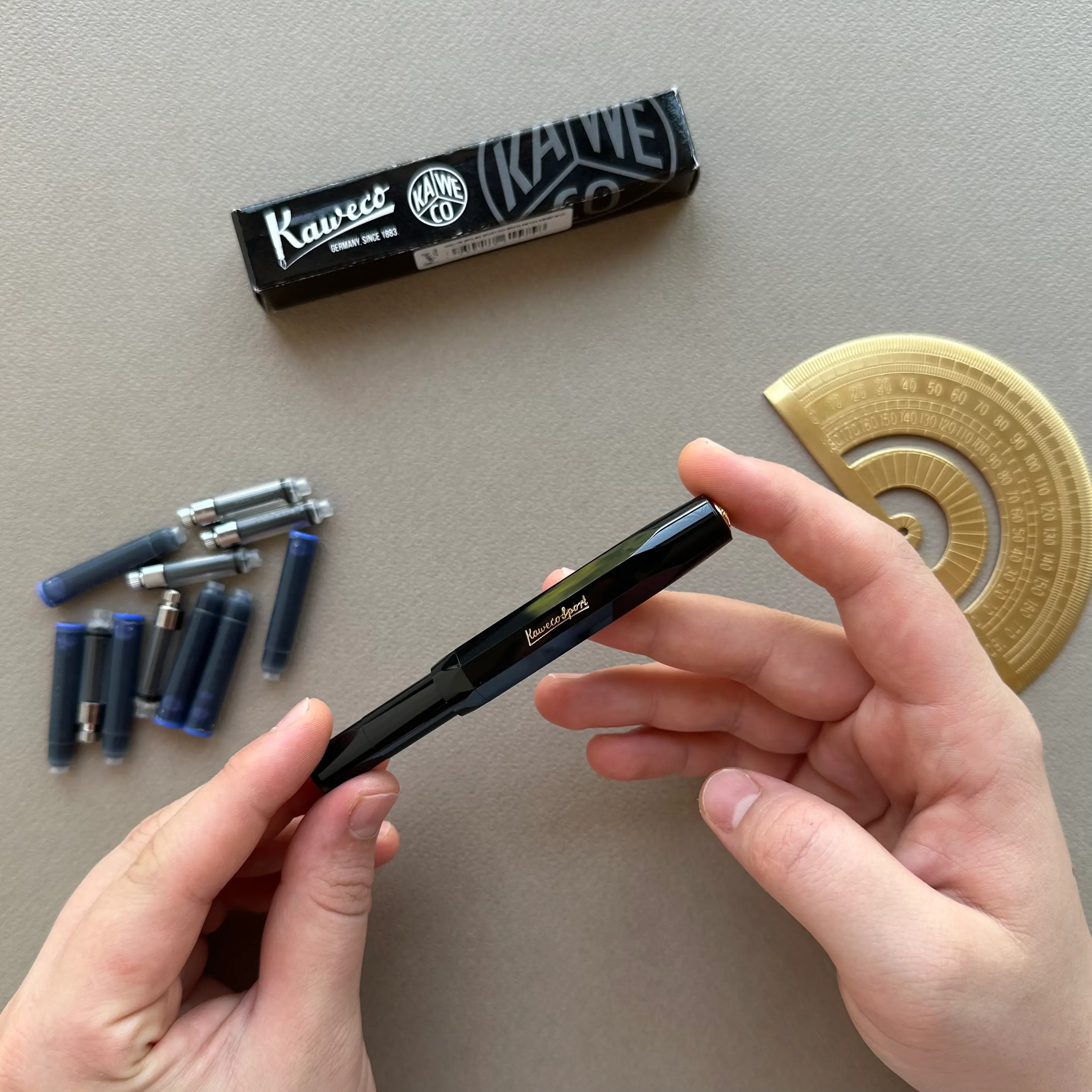 Kaweco Klasik Sport Dolma Kalem Siyah