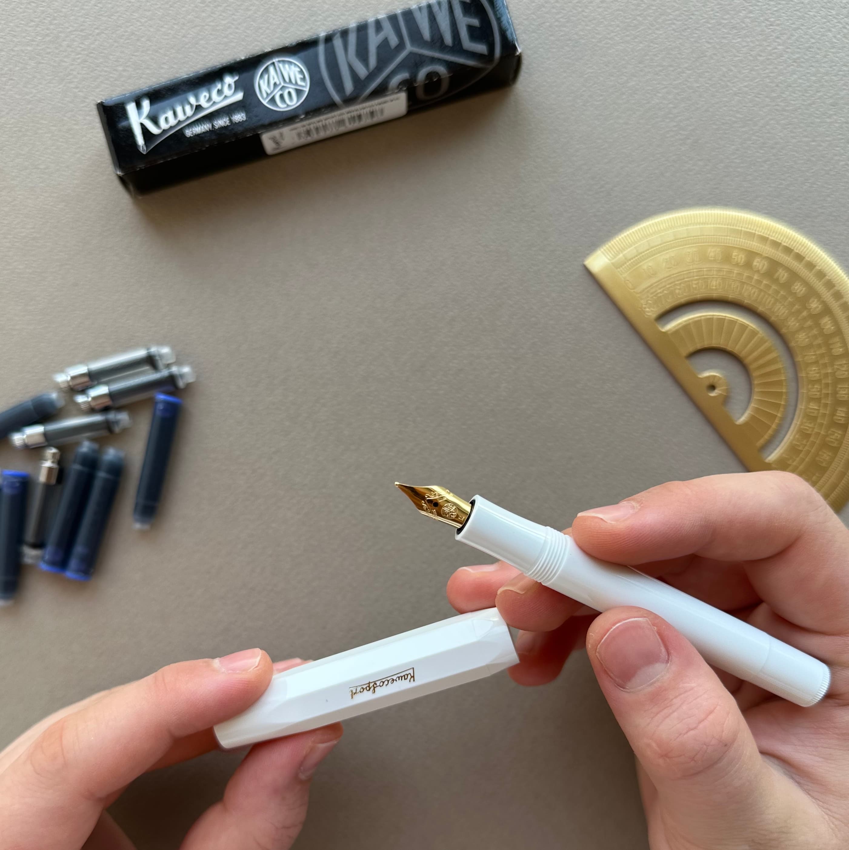 Kaweco Klasik Sport Dolma Kalem Beyaz