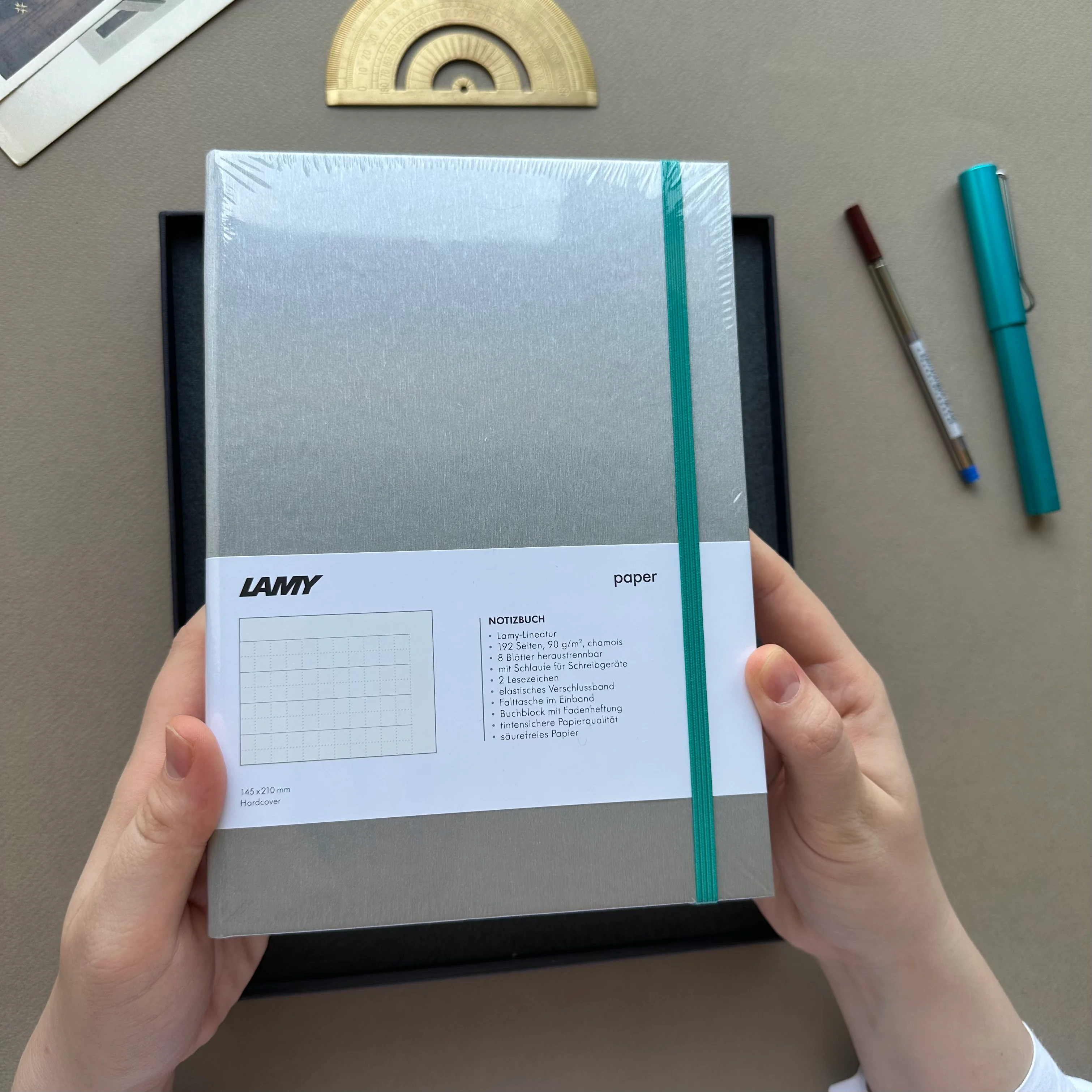 Lamy AL Star Turmaline Roller Kalem ve A5 Defter Seti