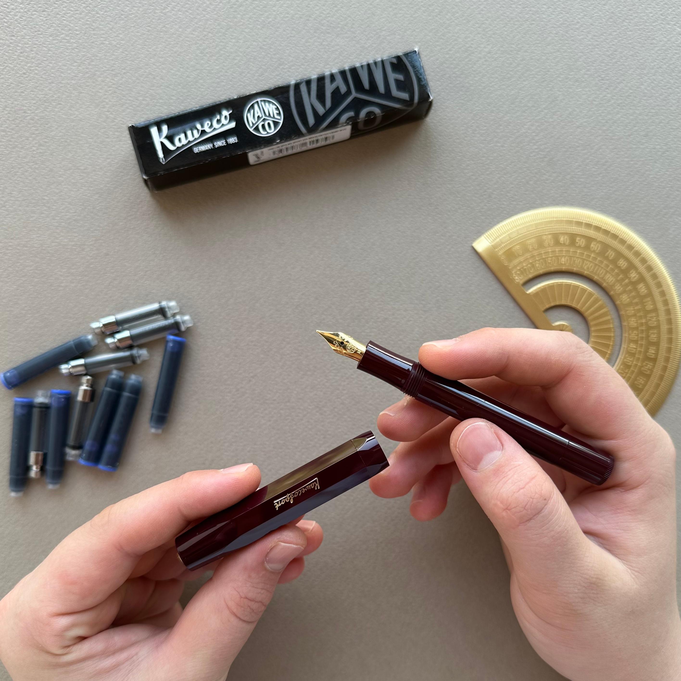 Kaweco Klasik Sport Dolma Kalem Bordo