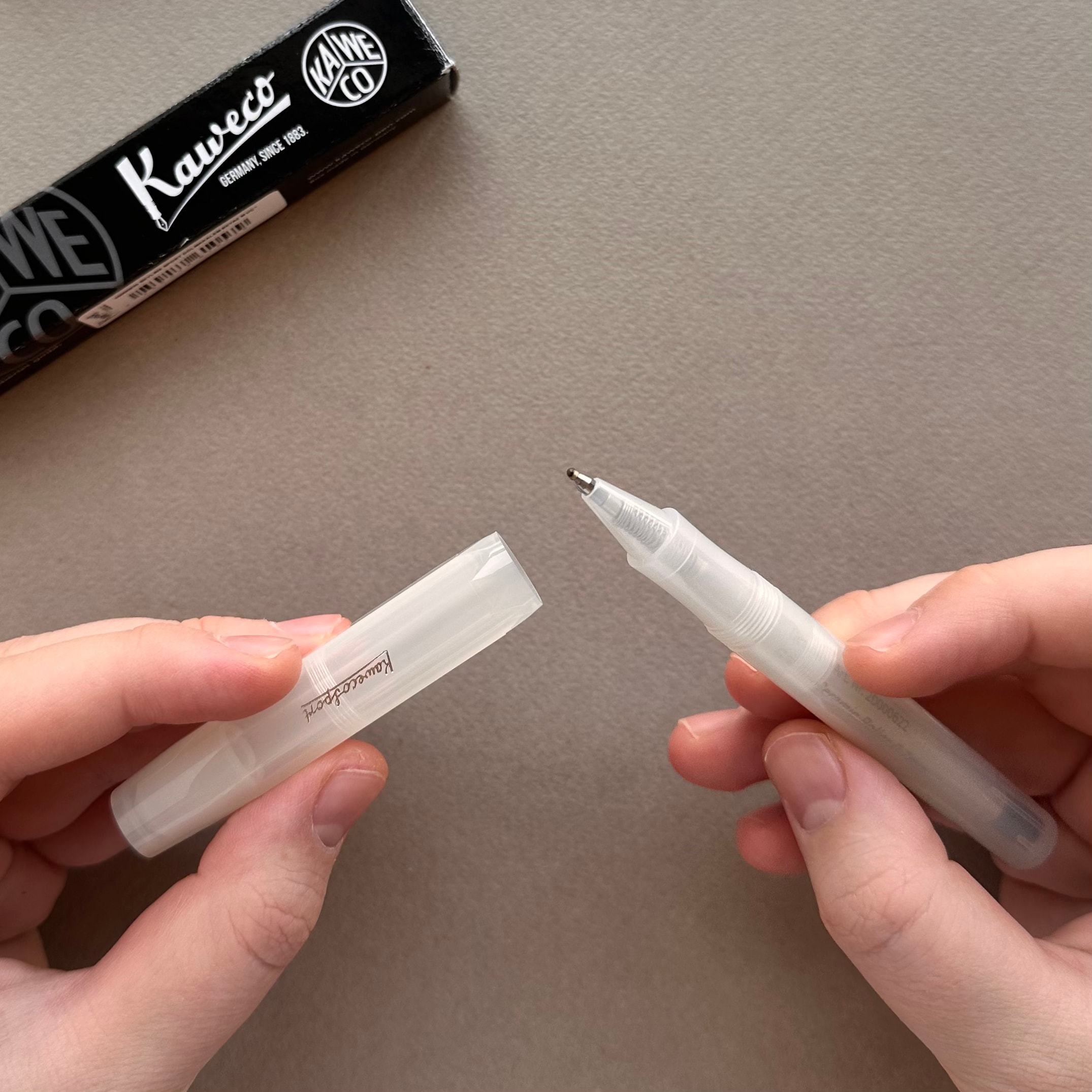 Kaweco Frosted Sport Roller Kalem Beyaz 