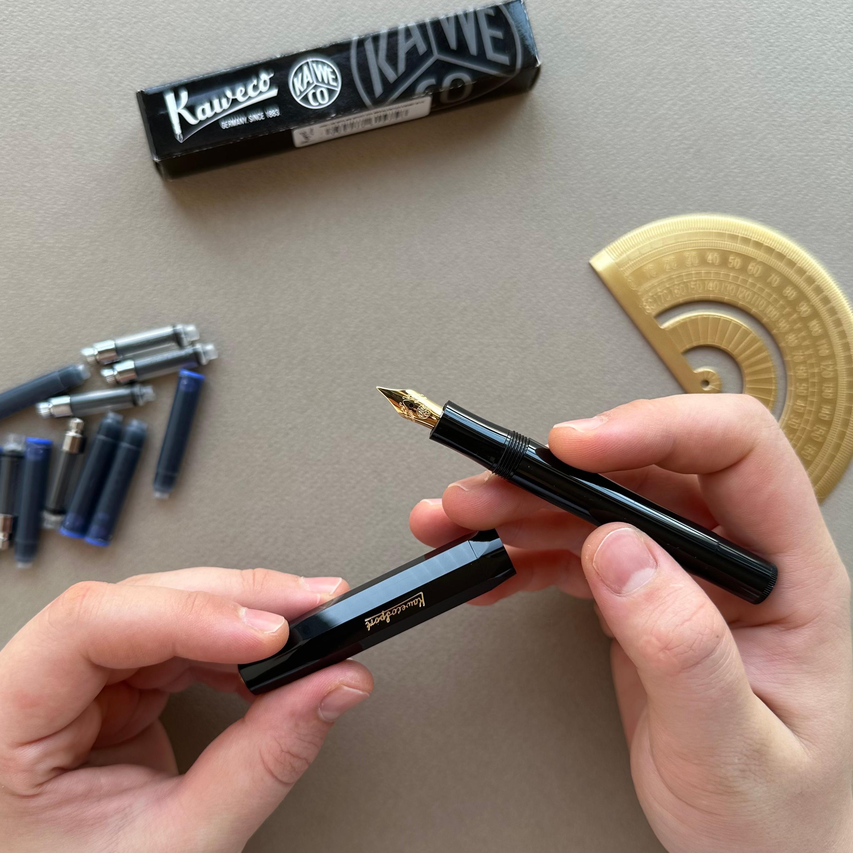 Kaweco Klasik Sport Dolma Kalem Siyah