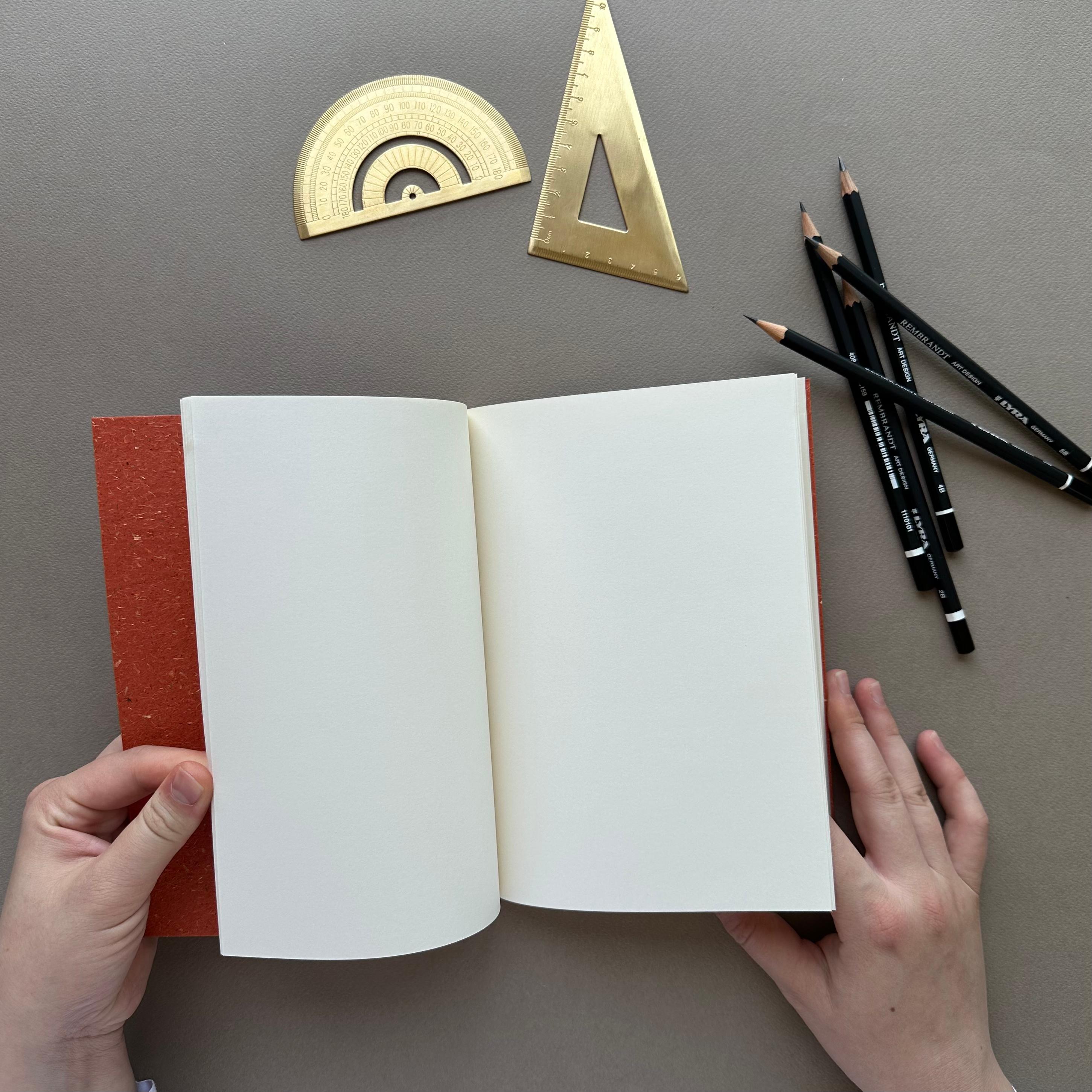 Sürdürülebilir Kağıt - El Yapımı Defter Serisi 