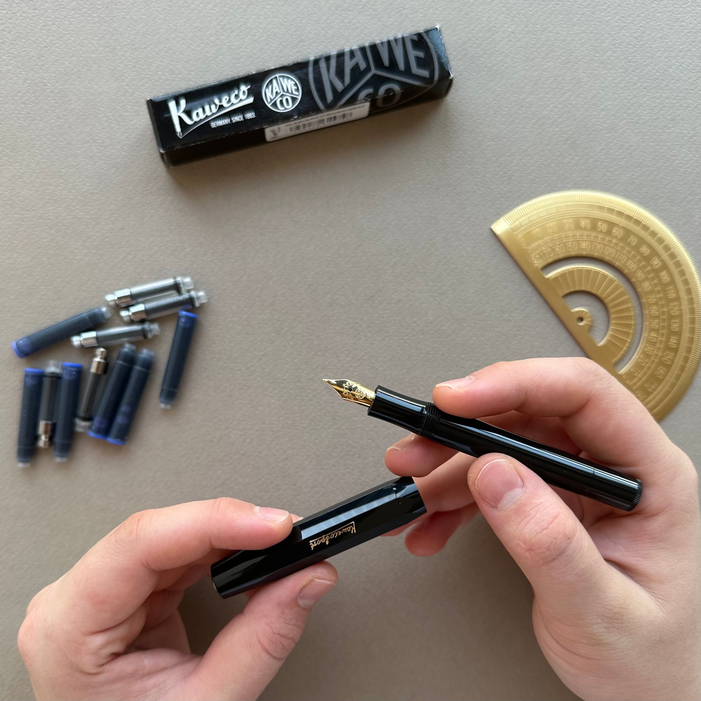 Kaweco Klasik Sport Dolma Kalem Siyah