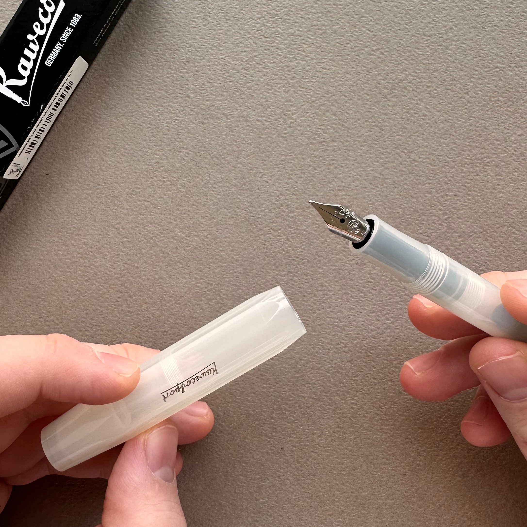 Kaweco Frosted Sport Dolma Kalem Beyaz