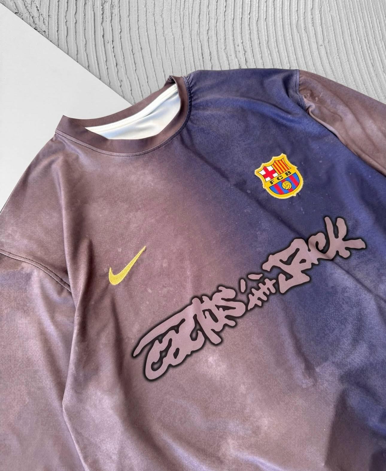Koyu Renkli Fcb T-shirt