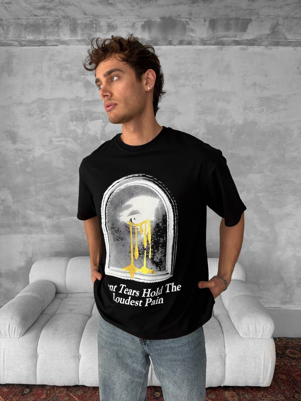 Tears T-Shirt - Siyah