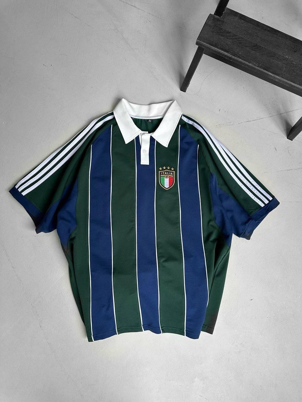 İtalia Çizgili Polo Yaka T-Shirt