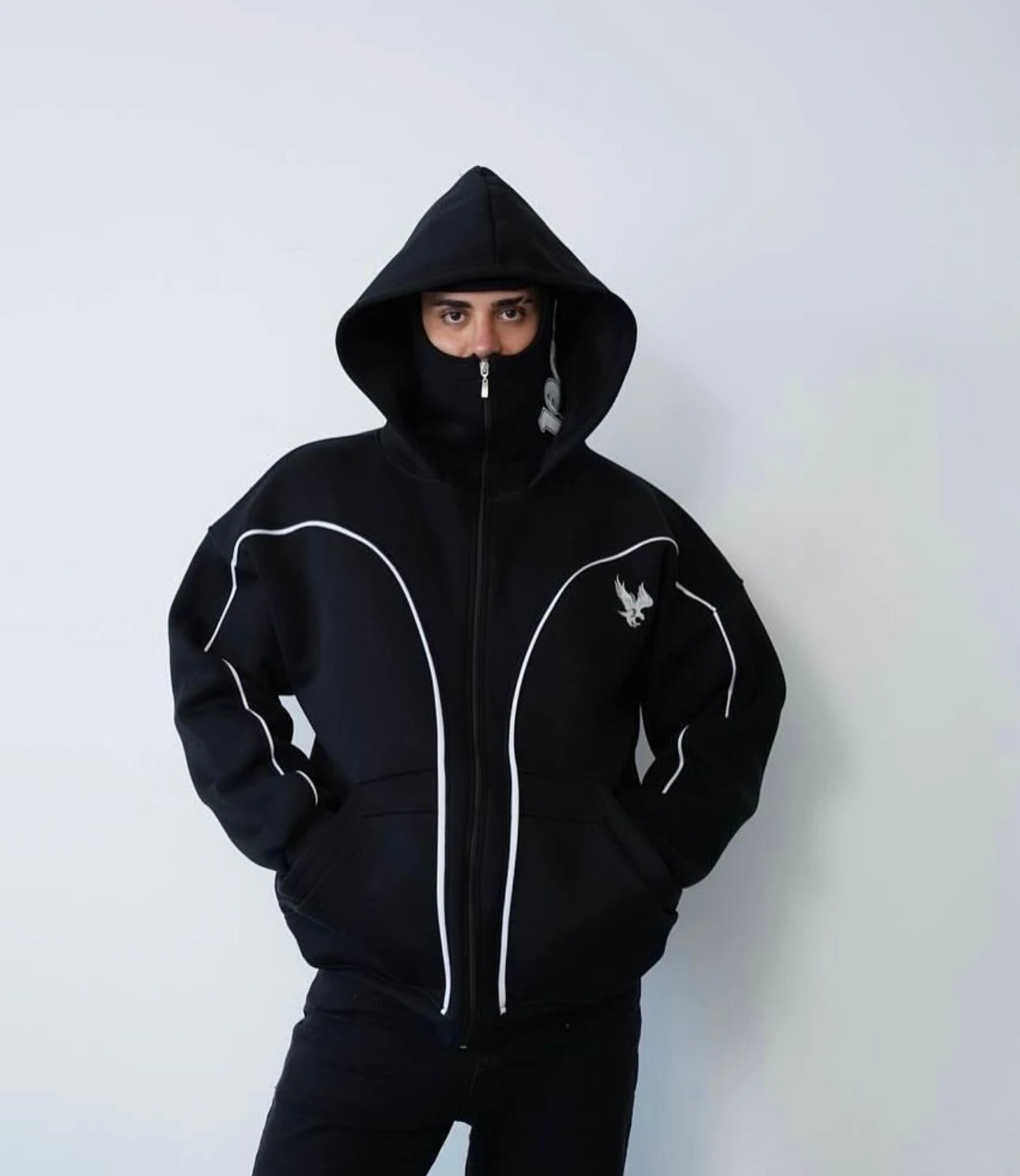 Kar Maskeli Ninja Hoodie - BJK