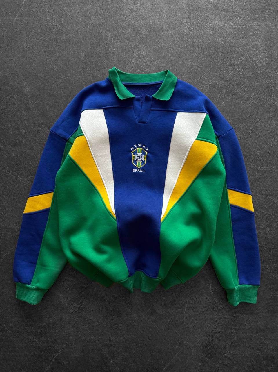 CBF Brasil Sweat - Mavi Yeşil