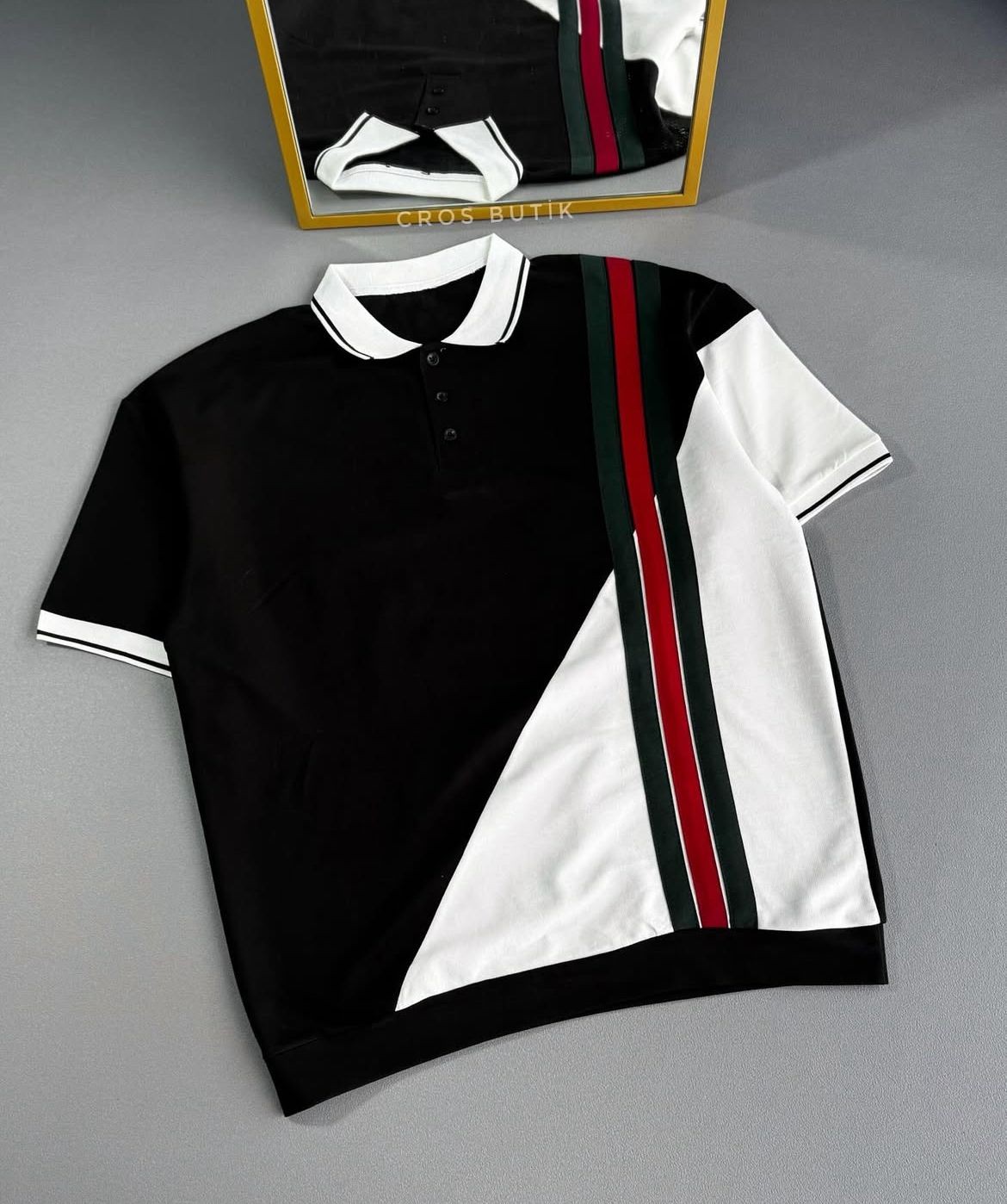 Düz Polo Yaka T-Shirt