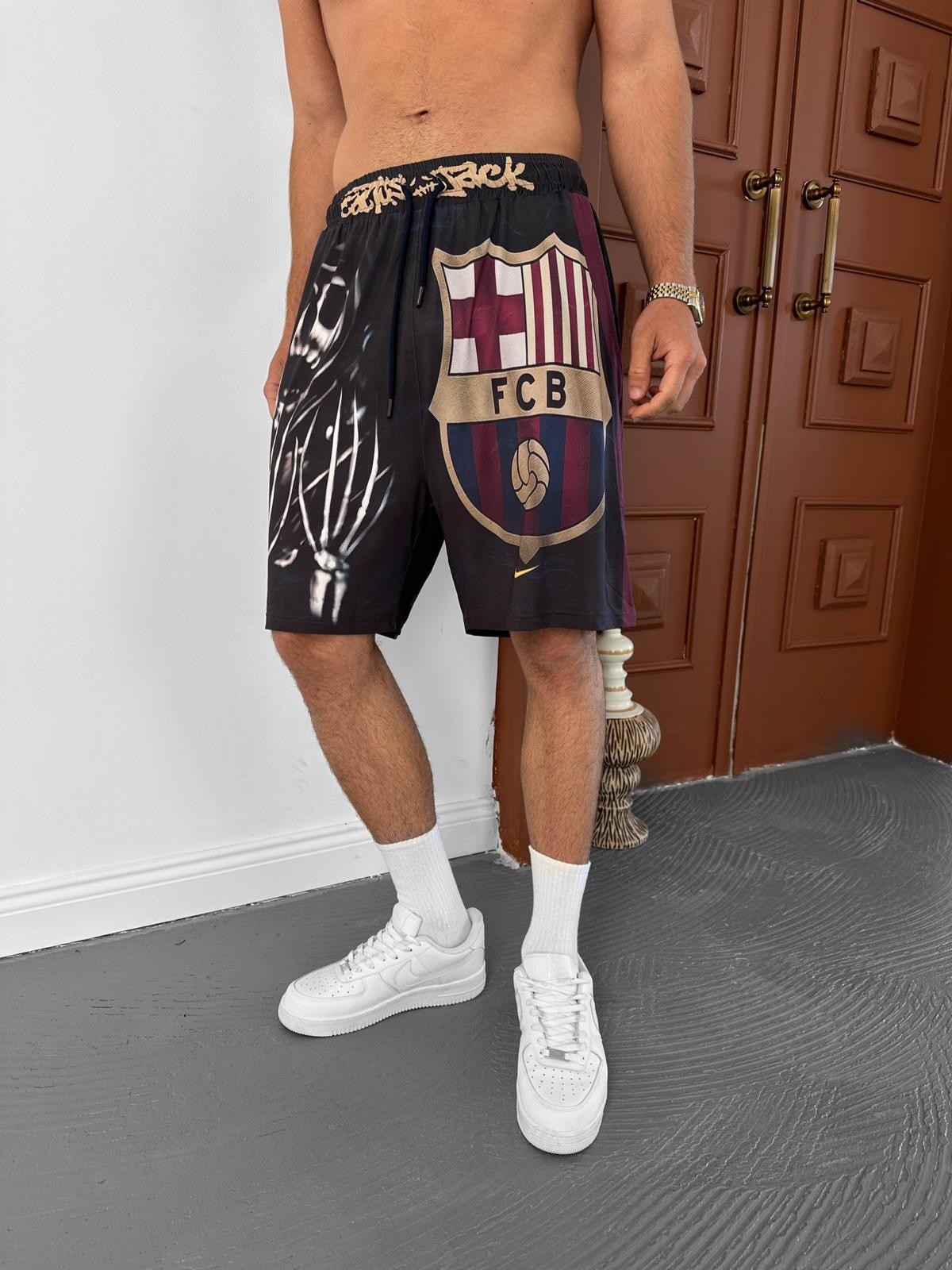 Fcb baskılı şort