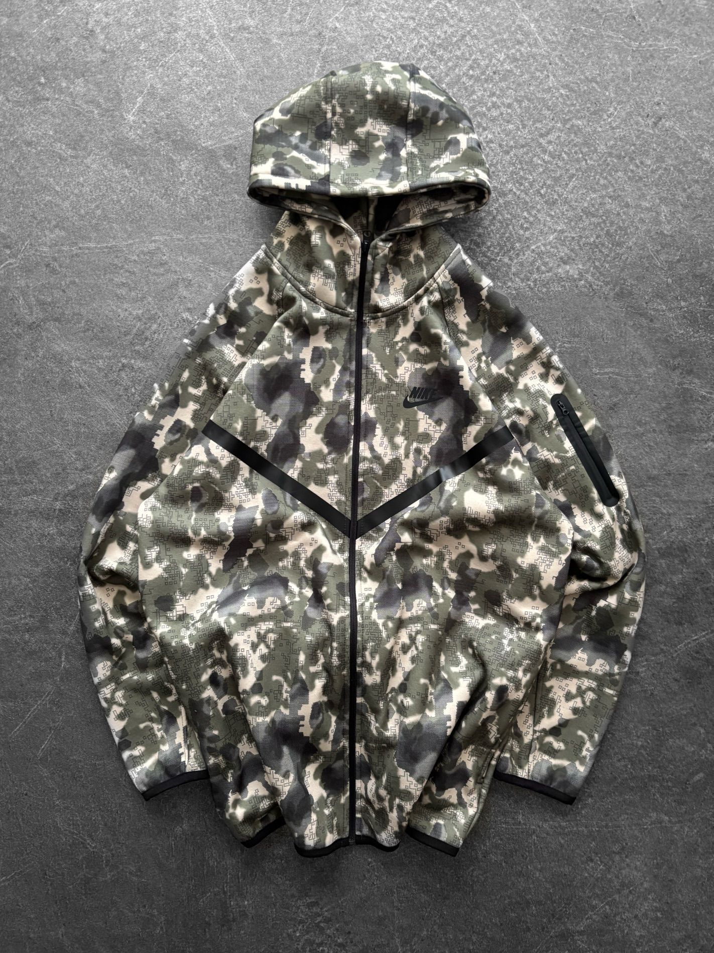 Nike Kamuflaj Tech Hırka
