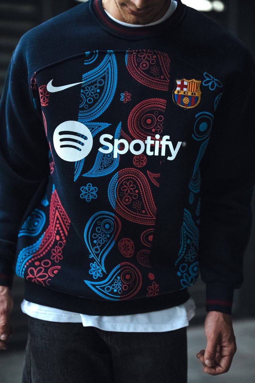 Spotify Desenli Sweatshirt 