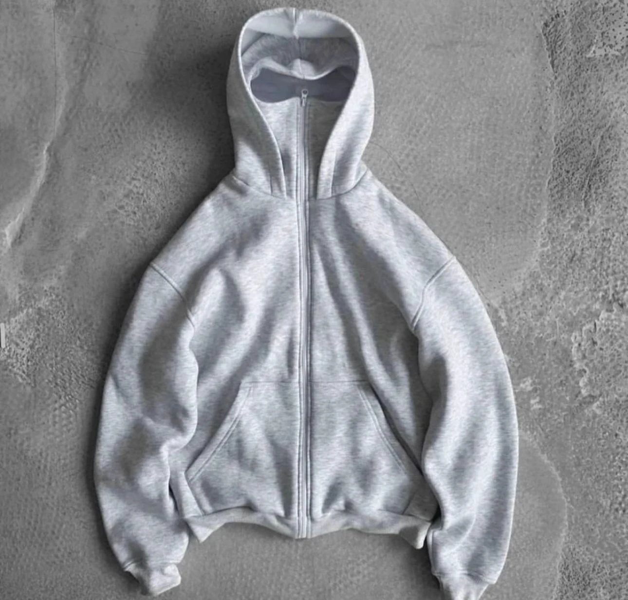 Gri Ninja Hoodie