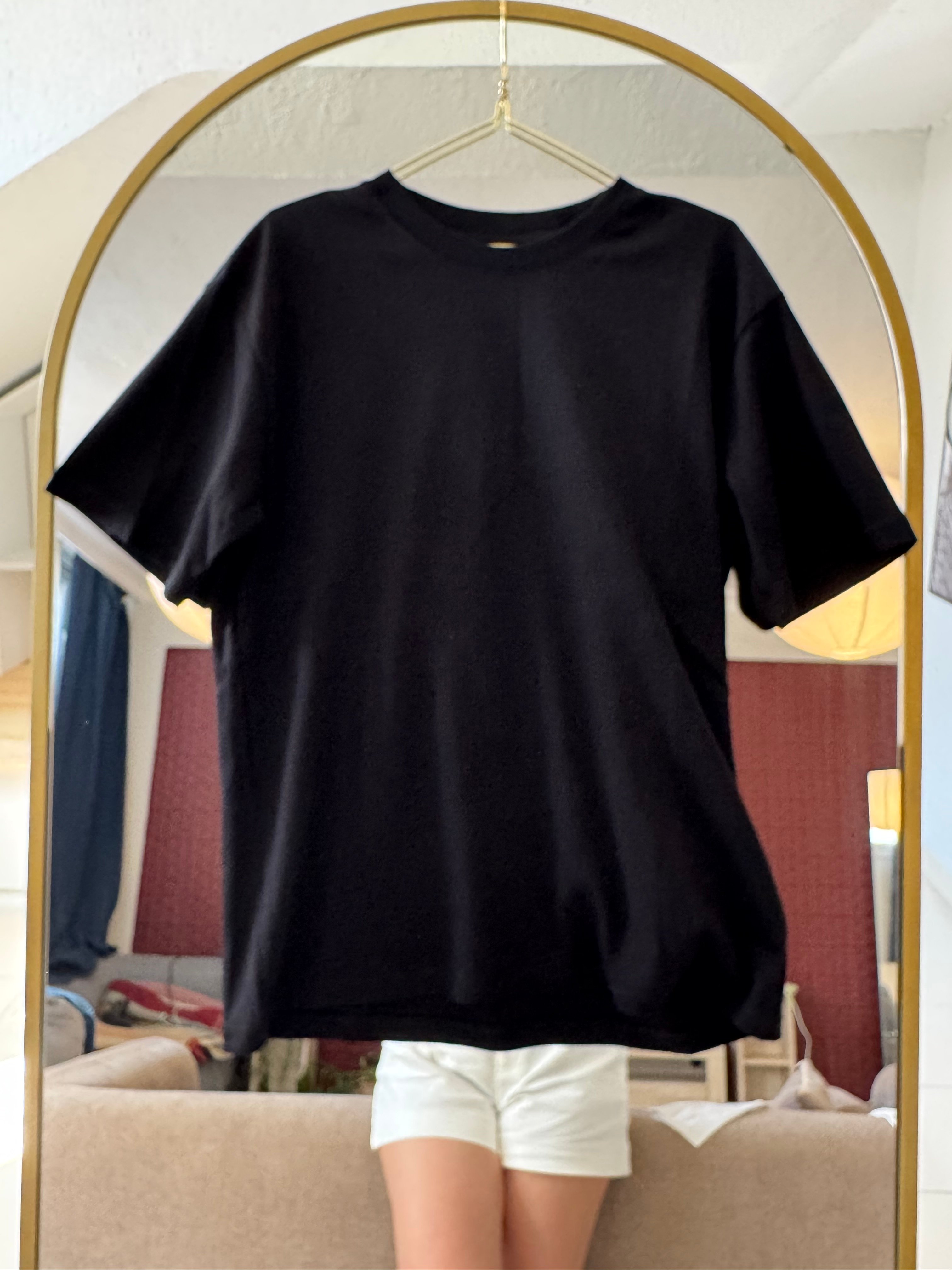 Marka Model Siyah T-shirt