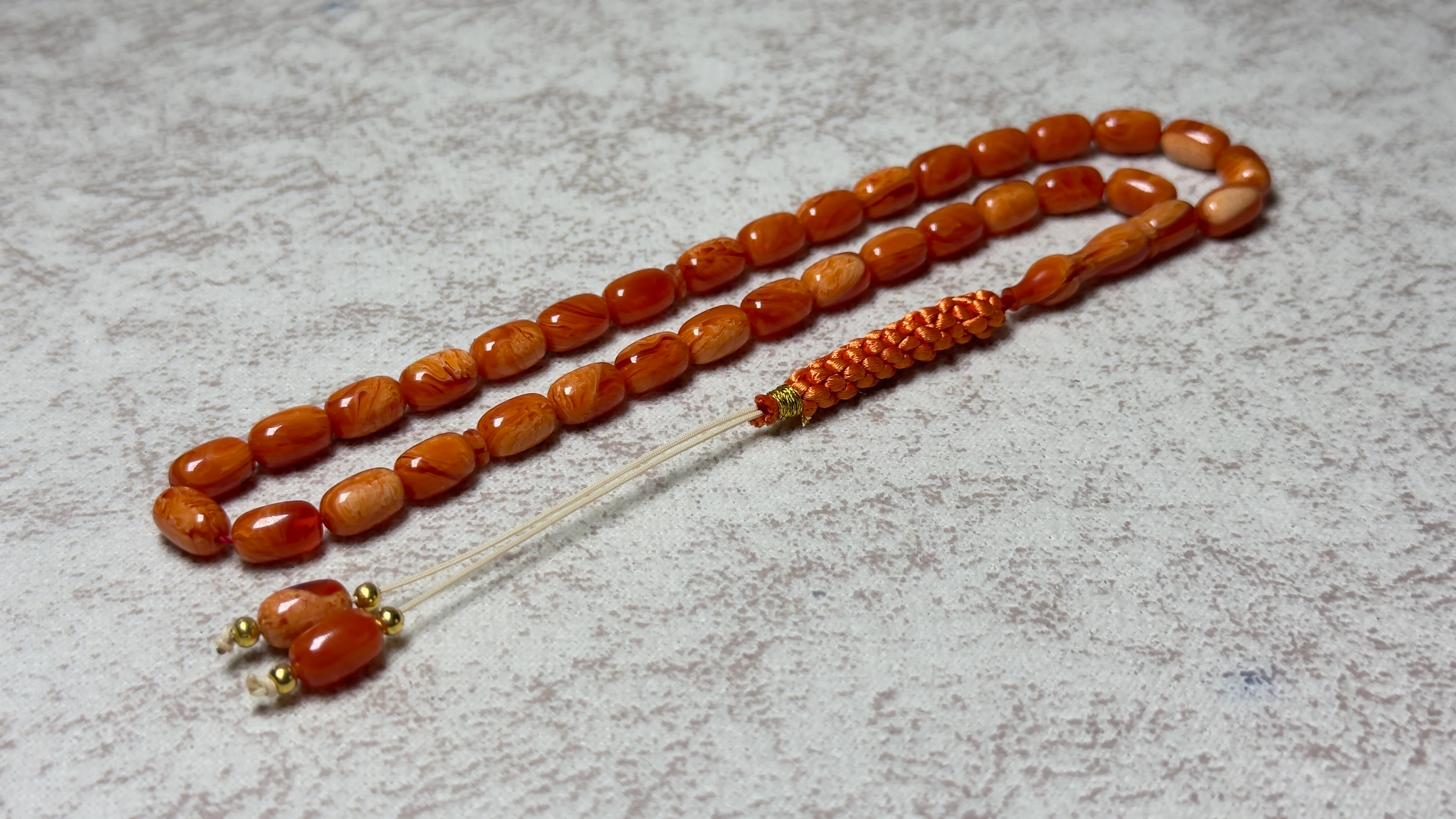 EL İŞÇİLİĞİ ÖRGÜLÜ KAPSÜL KESİM SIKMA KEHRİBAR TESBİH