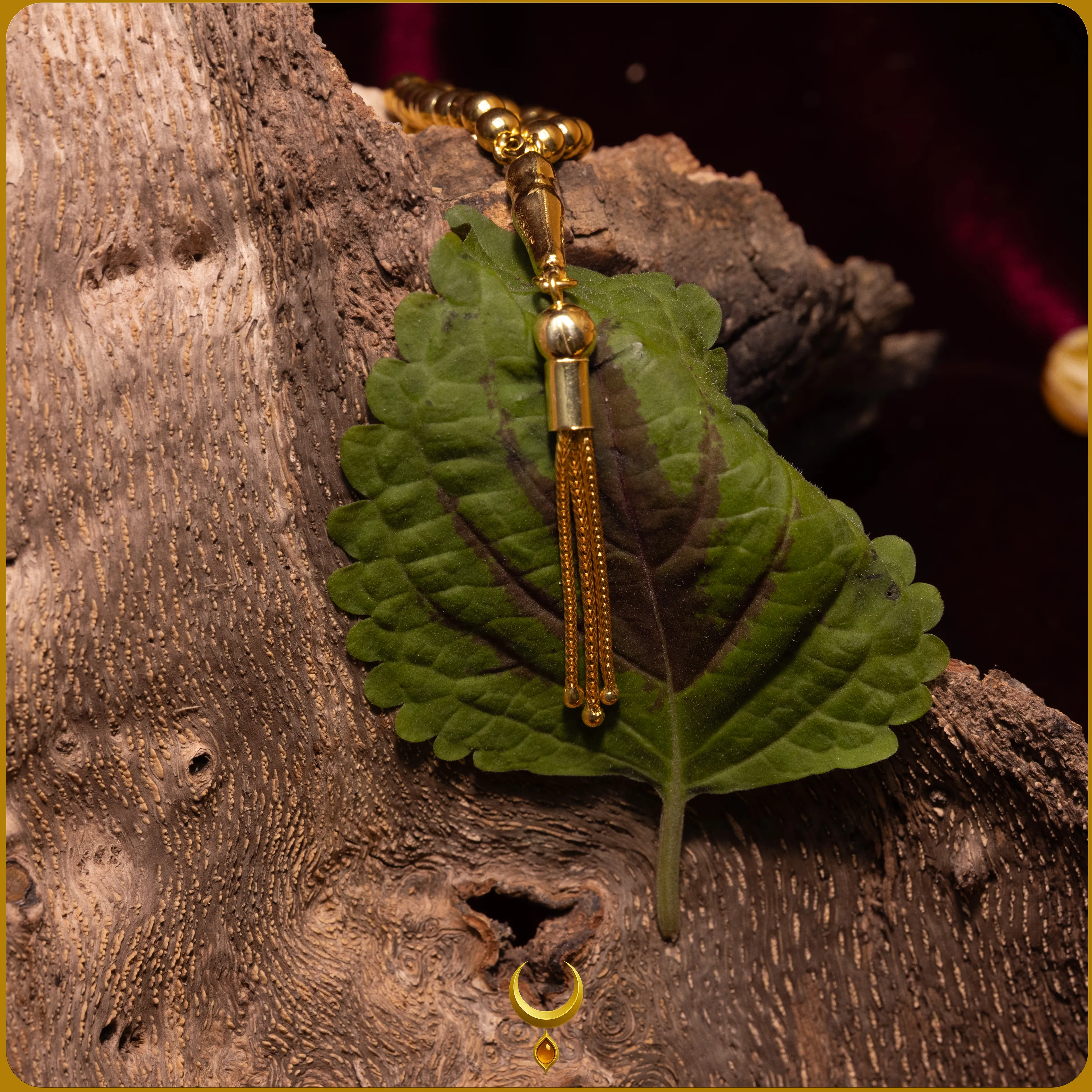 KÜRE KESİM GOLD 925 AYAR GÜMÜŞ TESBİH