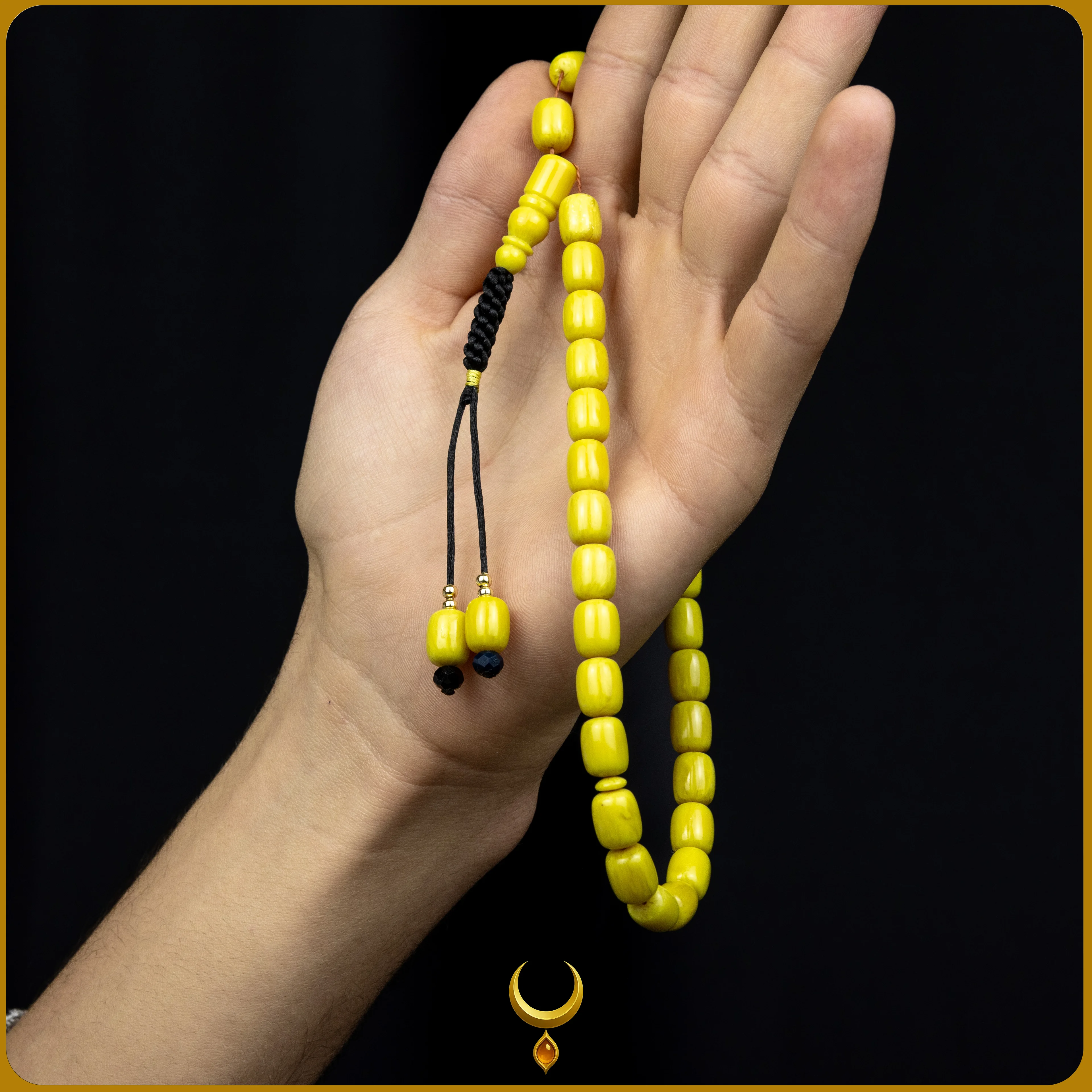 EL İŞÇİLİĞİ ÖRGÜLÜ KAPSÜL KESİM SIKMA KEHRİBAR TESBİH