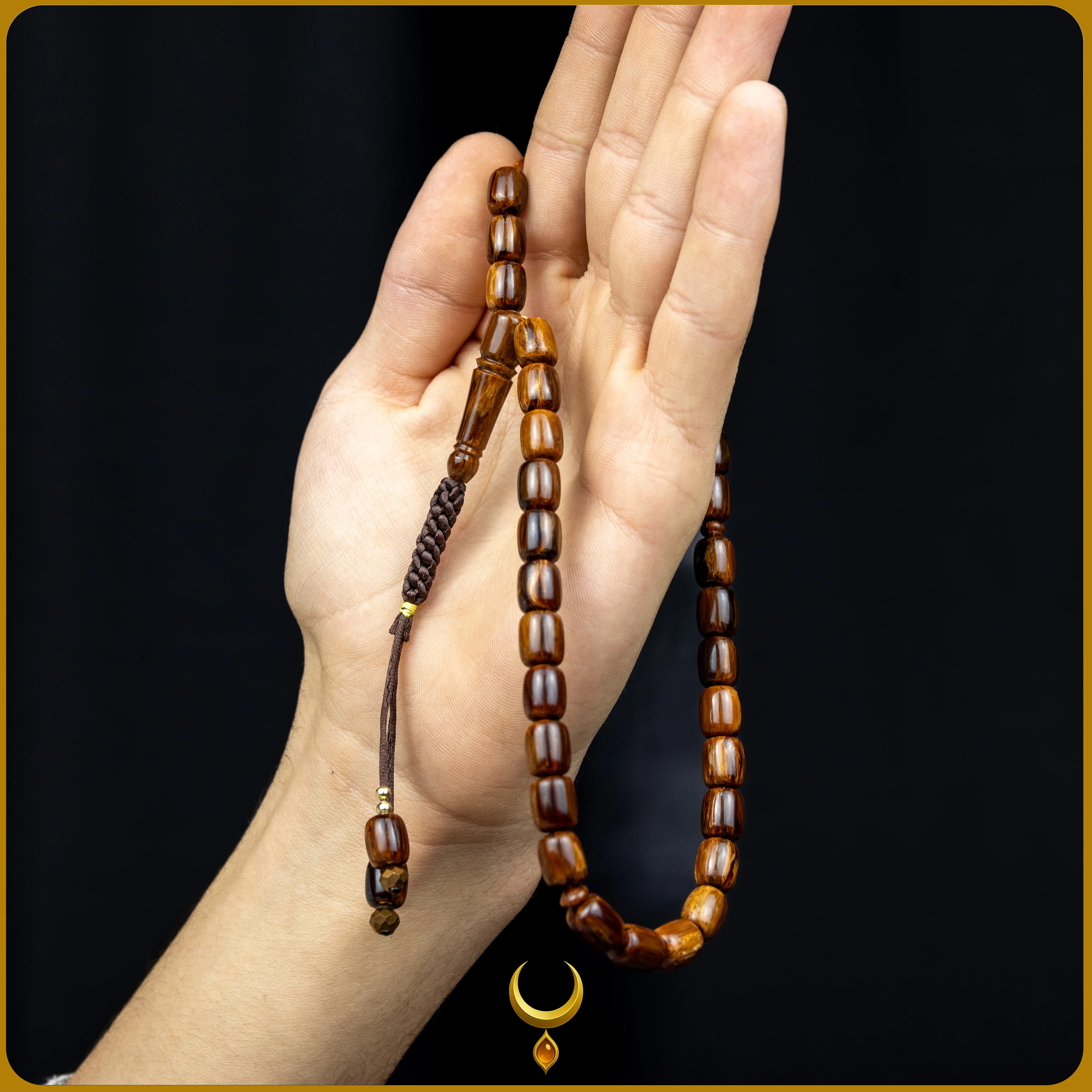 EL İŞÇİLİĞİ ÖRGÜLÜ KAPSÜL KESİM SIKMA KEHRİBAR TESBİH