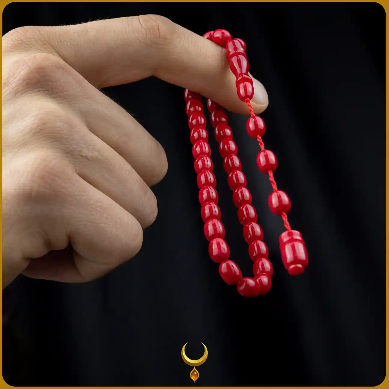 3’lü Bilek Boy Sıkma Kehribar Tesbih Seti