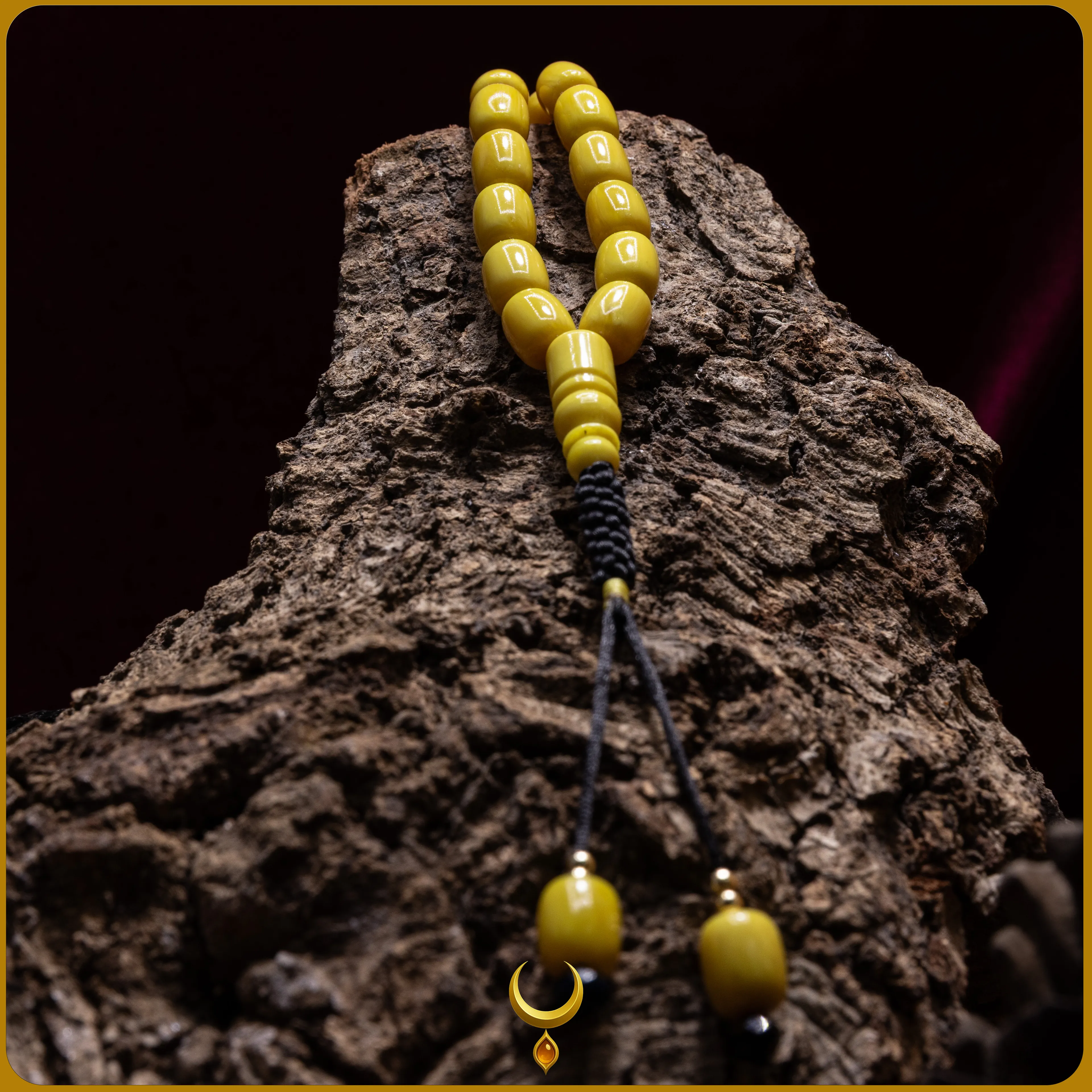 EL İŞÇİLİĞİ ÖRGÜLÜ KAPSÜL KESİM SIKMA KEHRİBAR TESBİH