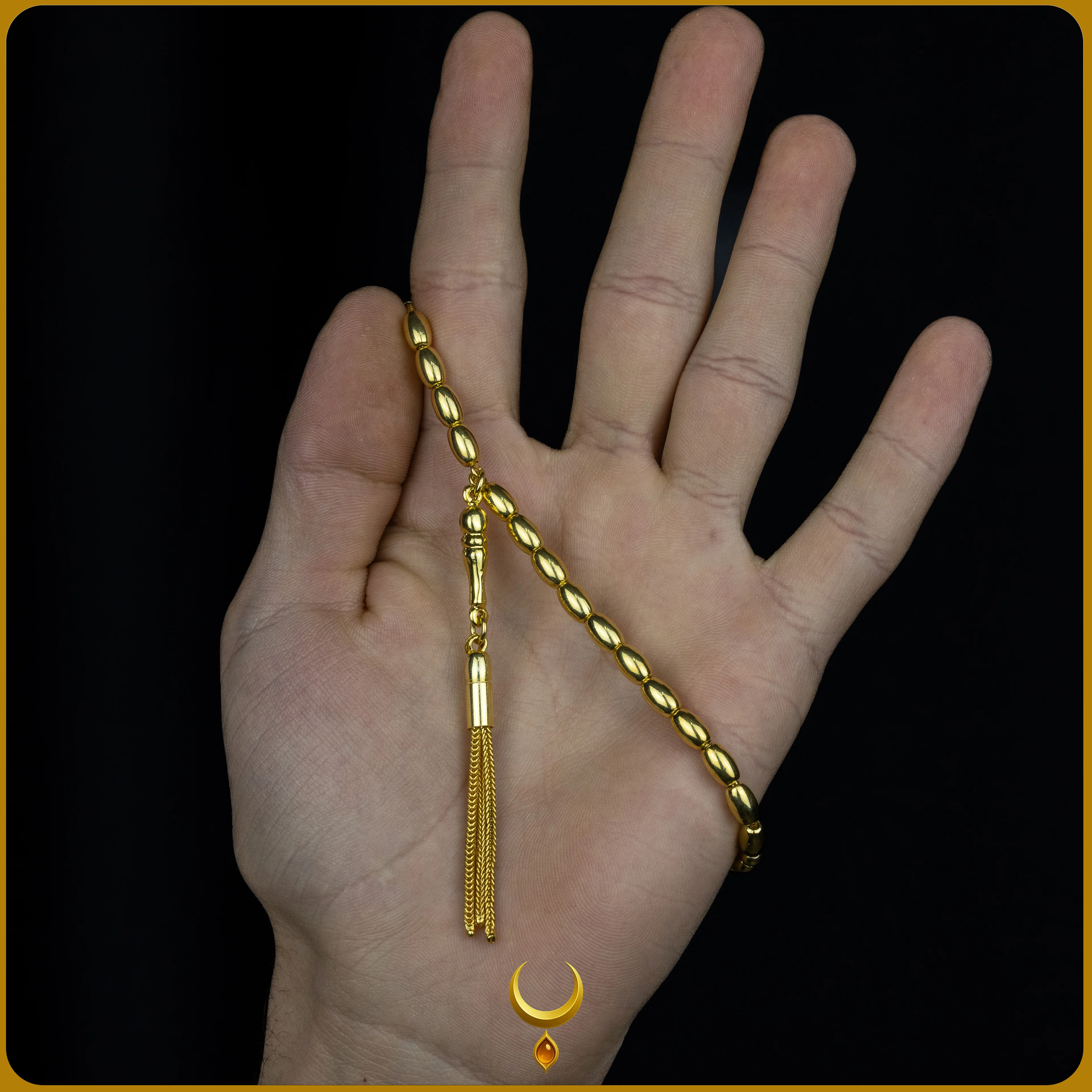 ARPA KESİM GOLD 925 AYAR GÜMÜŞ TESBİH