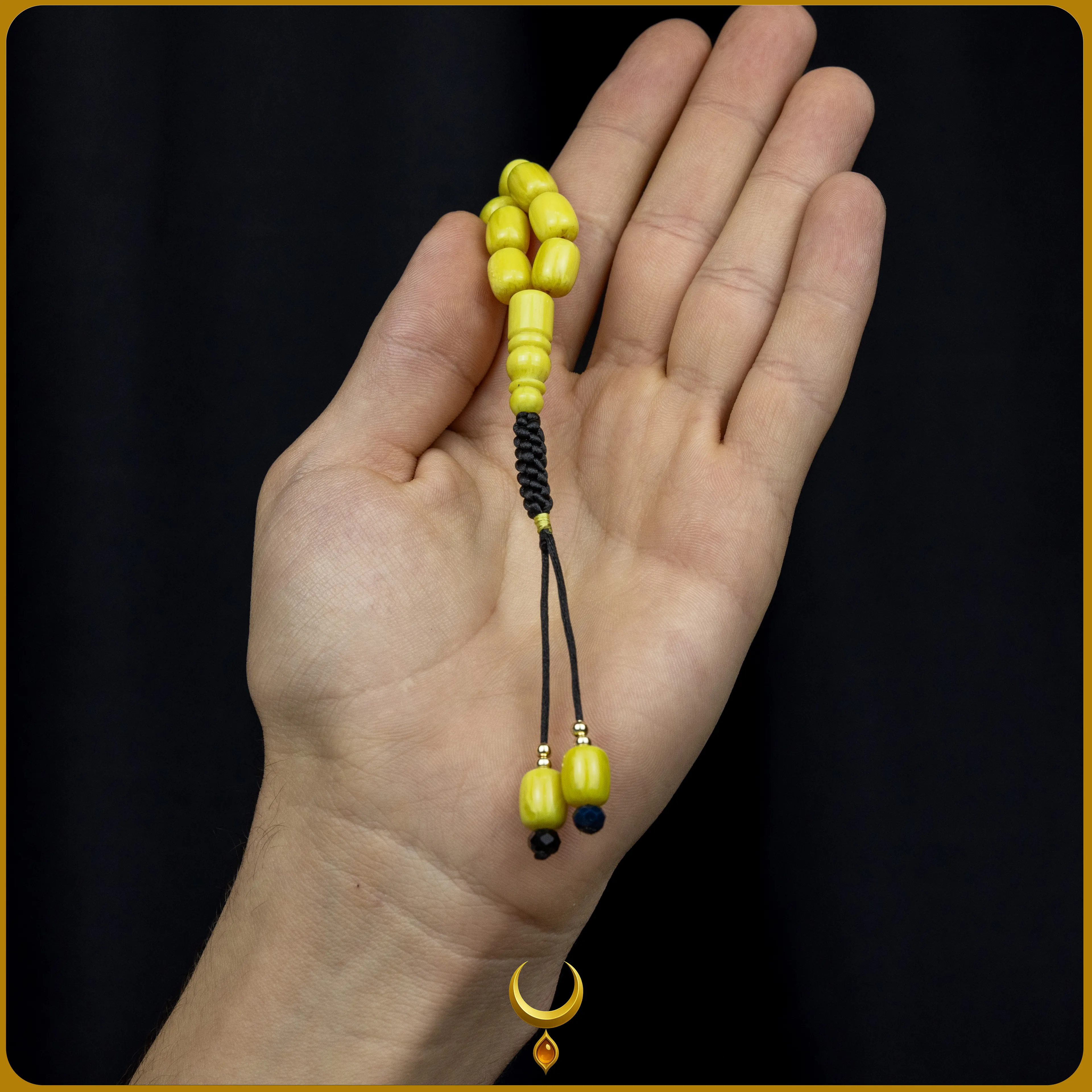 EL İŞÇİLİĞİ ÖRGÜLÜ KAPSÜL KESİM SIKMA KEHRİBAR TESBİH