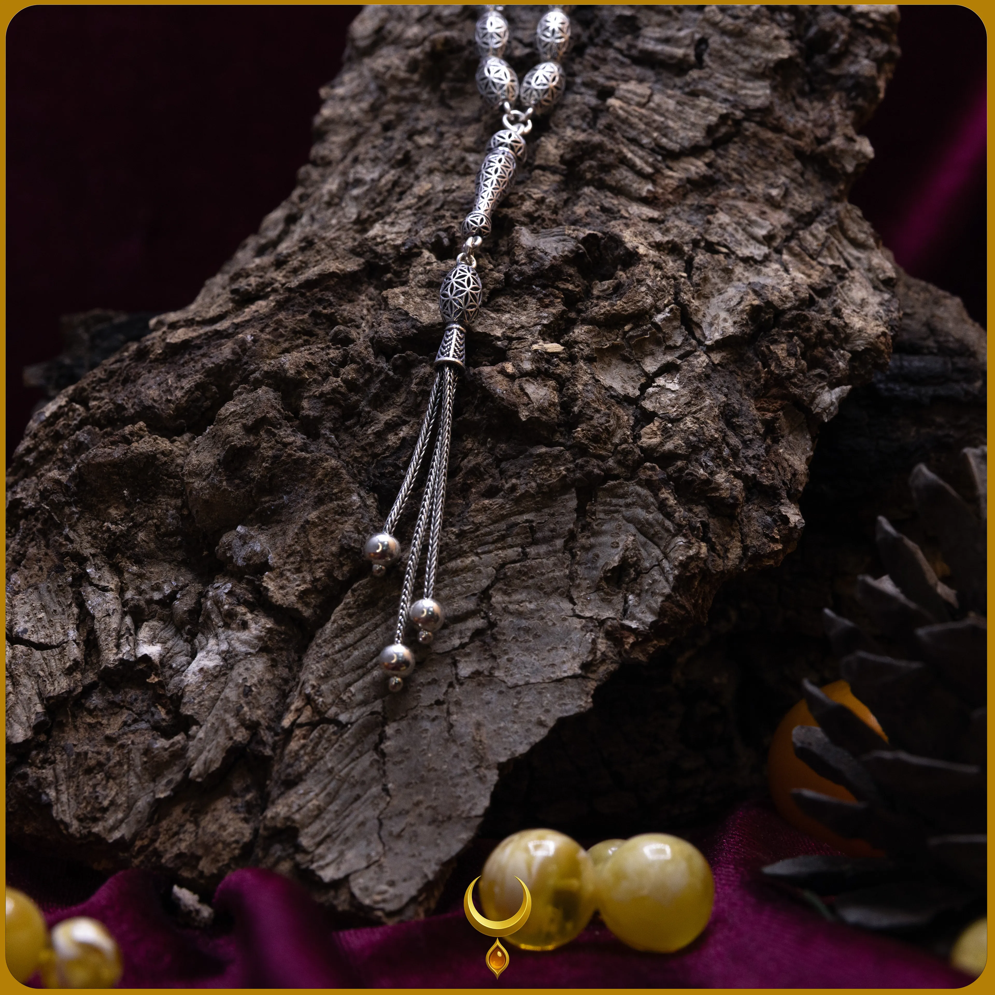 ARPA KESİM TELKARİ MODEL 925 AYAR GÜMÜŞ TESBİH