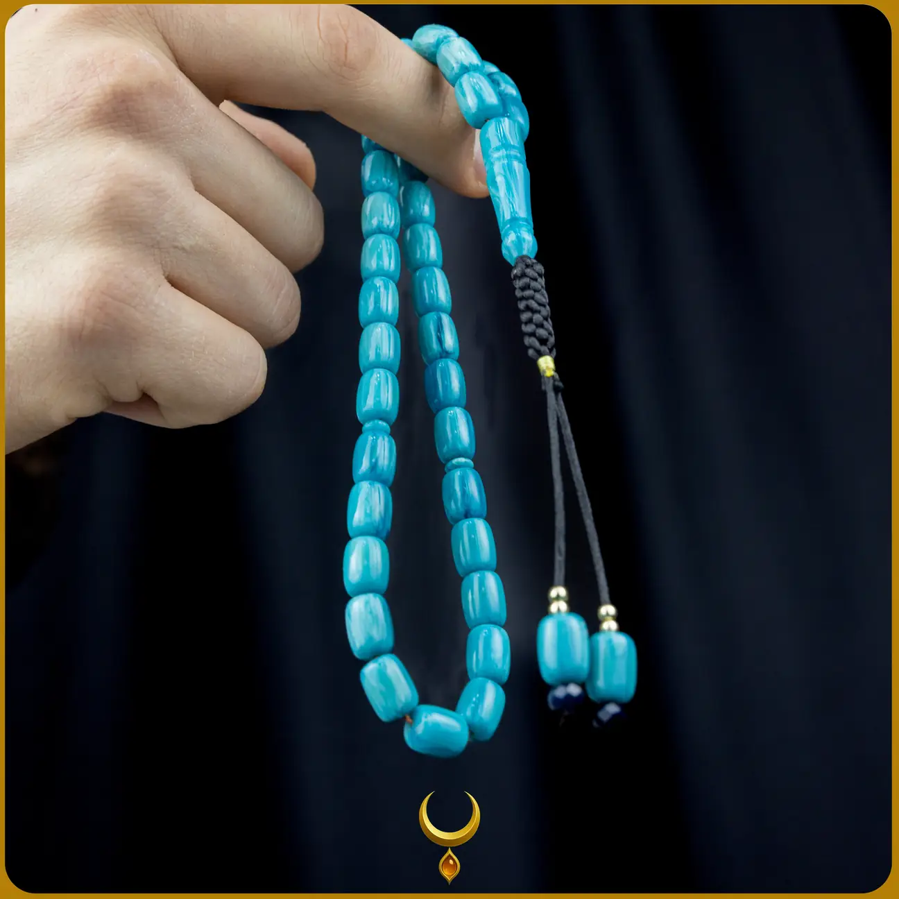 4'lü Sıkma Kehribar Tesbih Seti