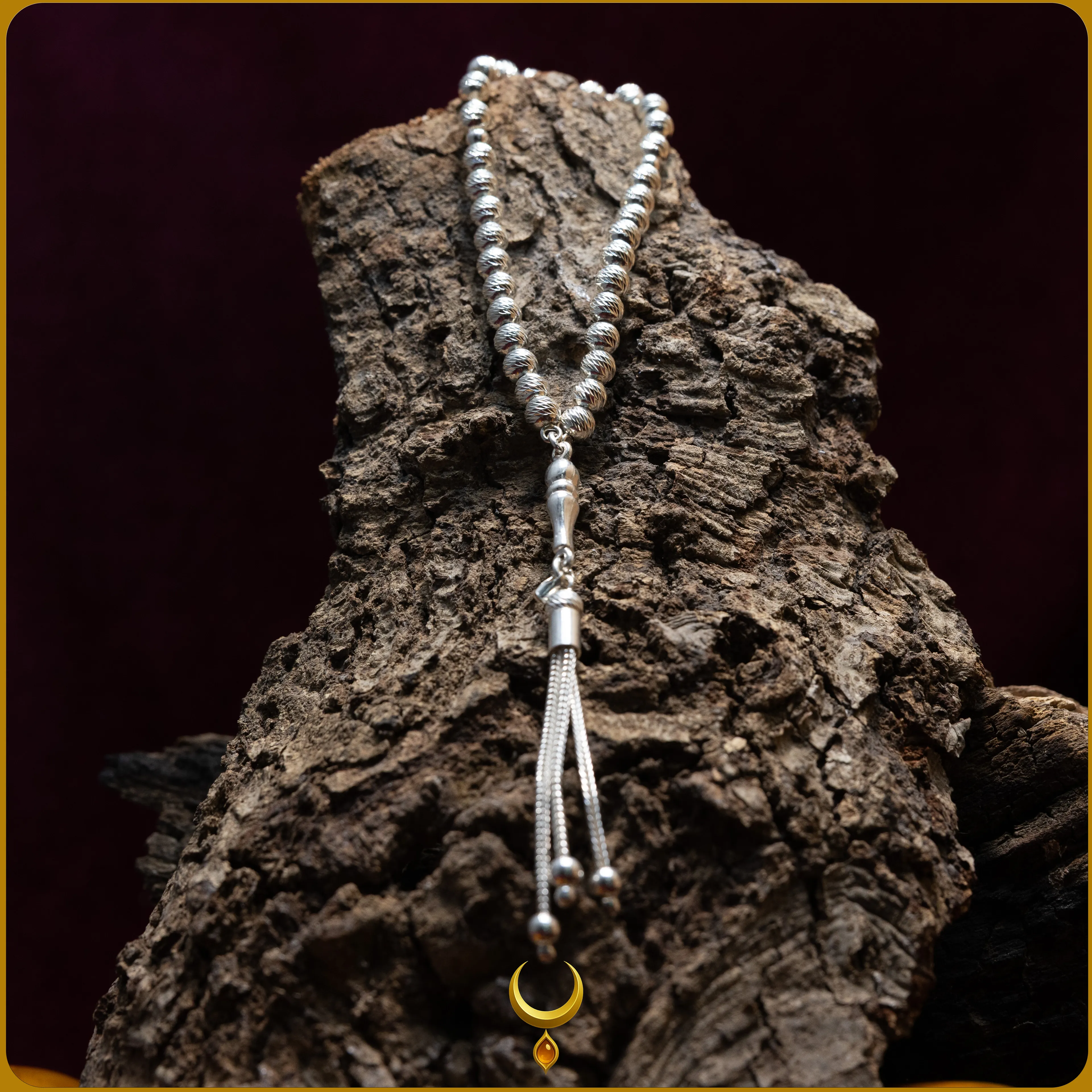 FASETA KESİM KÜRE MODEL 925 AYAR GÜMÜŞ TESBİH