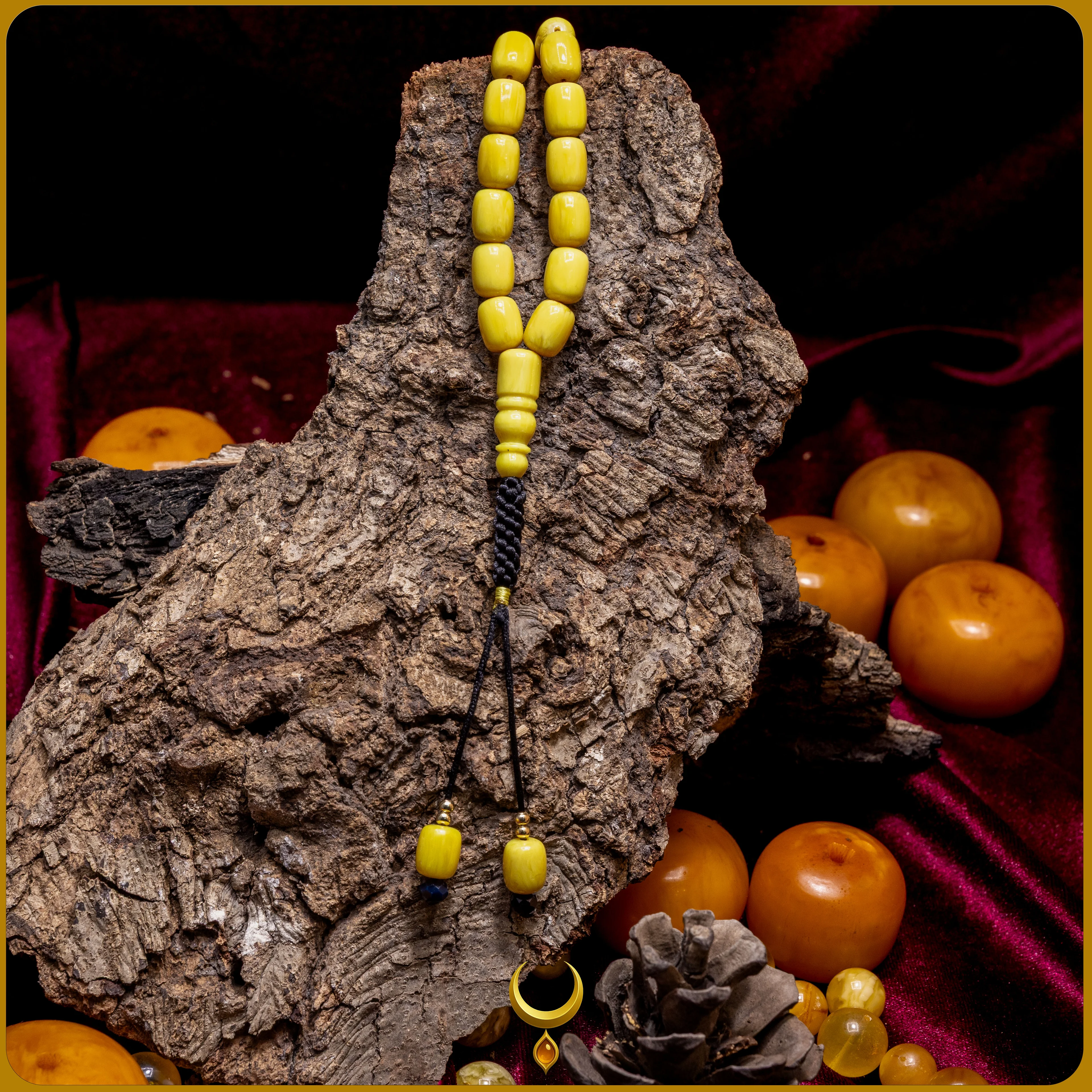 EL İŞÇİLİĞİ ÖRGÜLÜ KAPSÜL KESİM SIKMA KEHRİBAR TESBİH