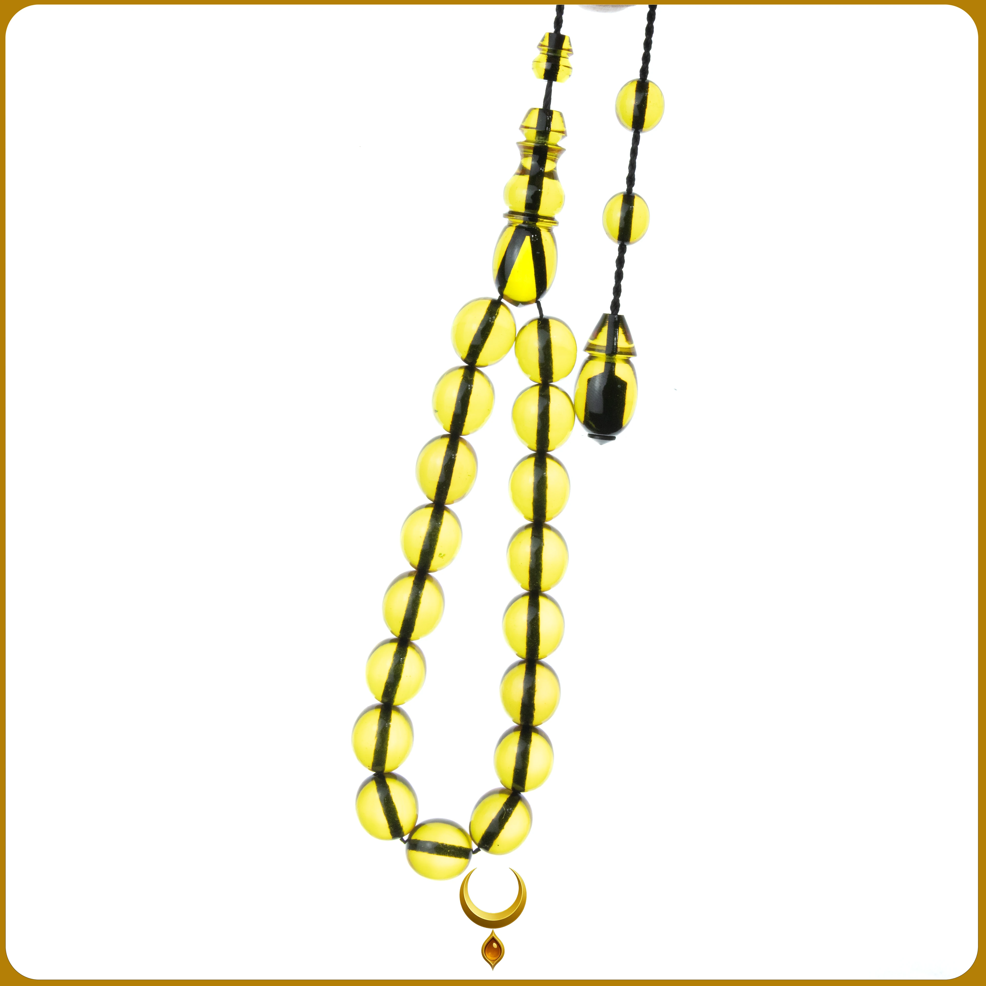 SİSTEMLİ KÜRE KESİM MASKOT ATEŞ KEHRİBAR TESBİH